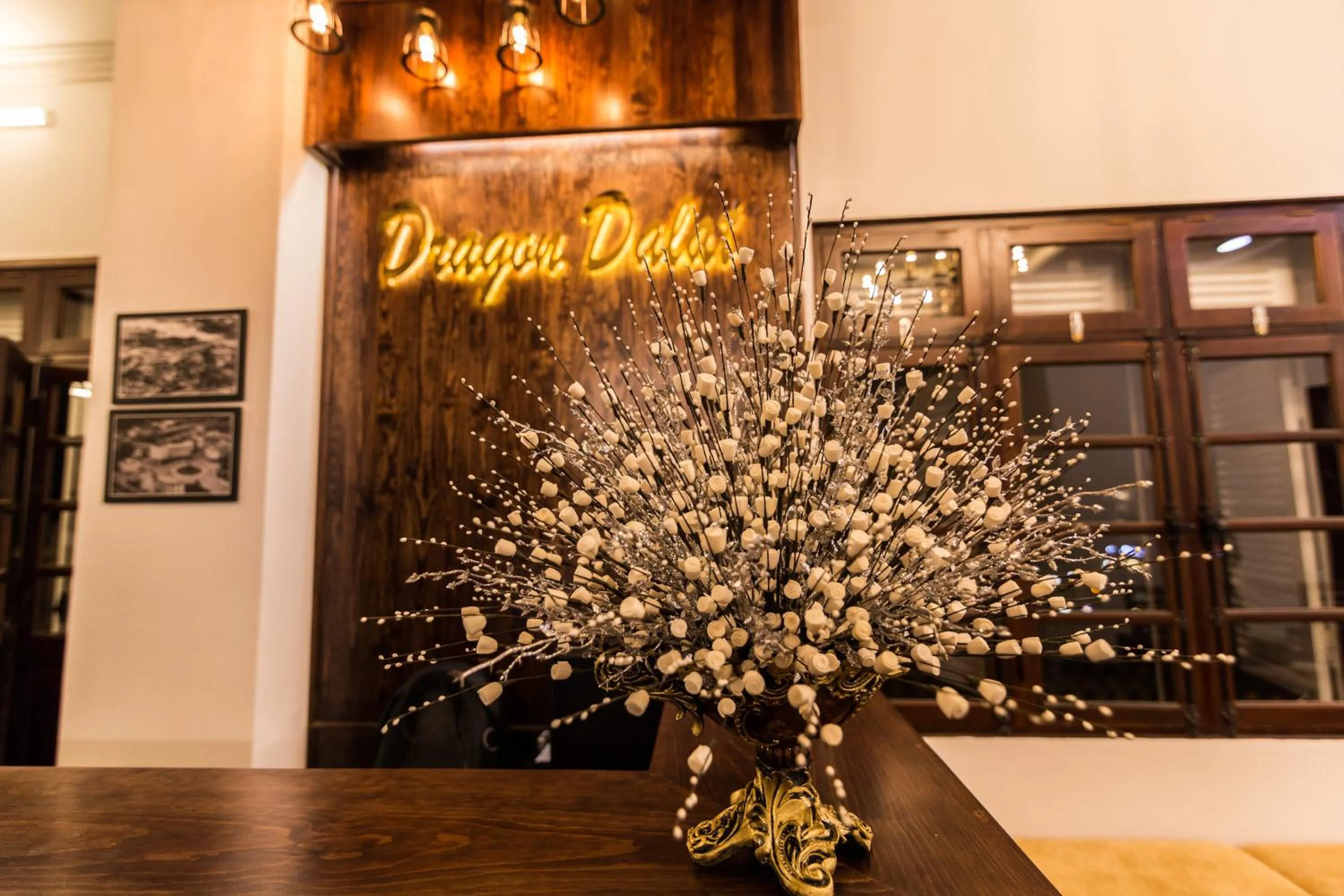 Decorative detail in Dragon Dalat Villa