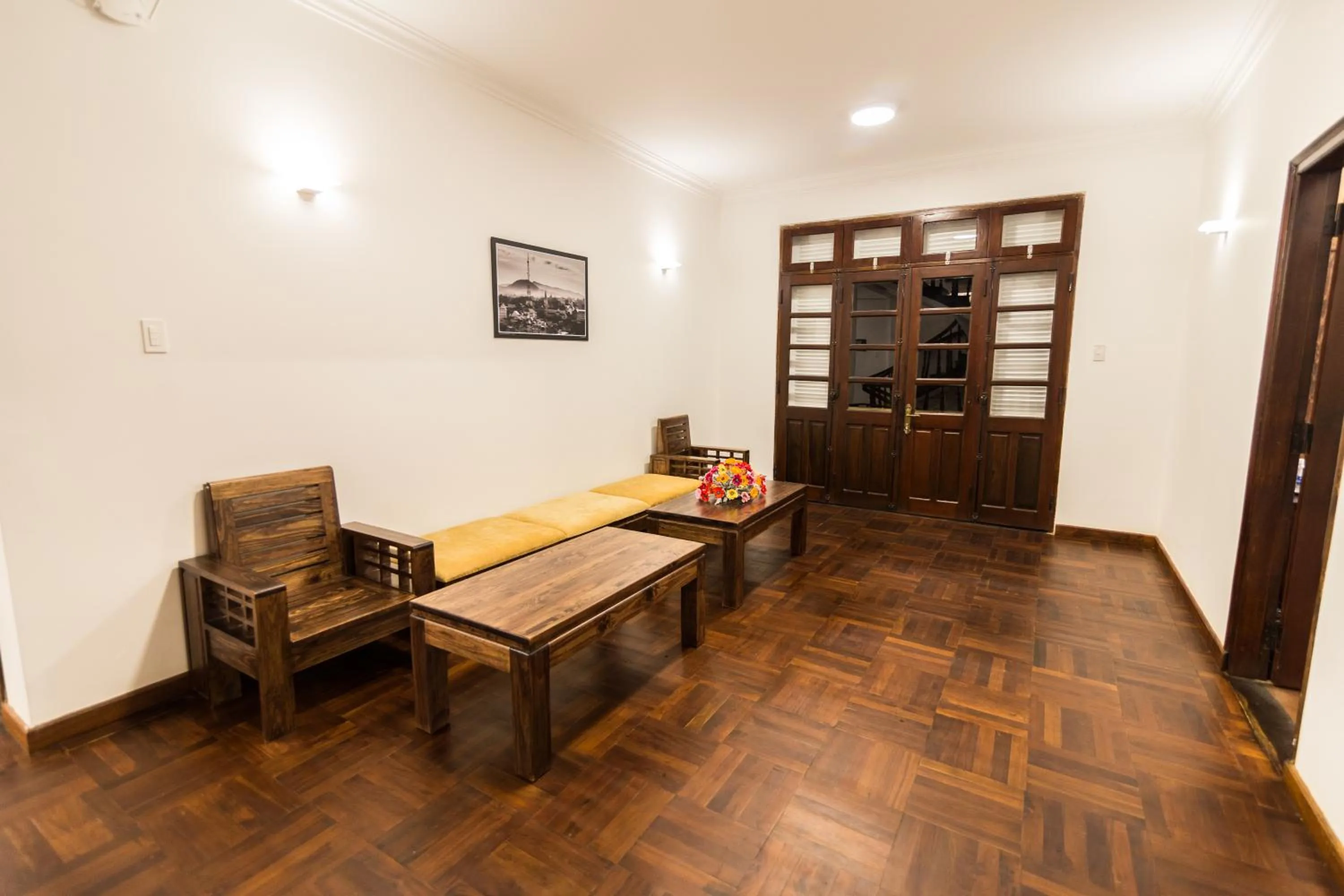 Seating area in Dragon Dalat Villa