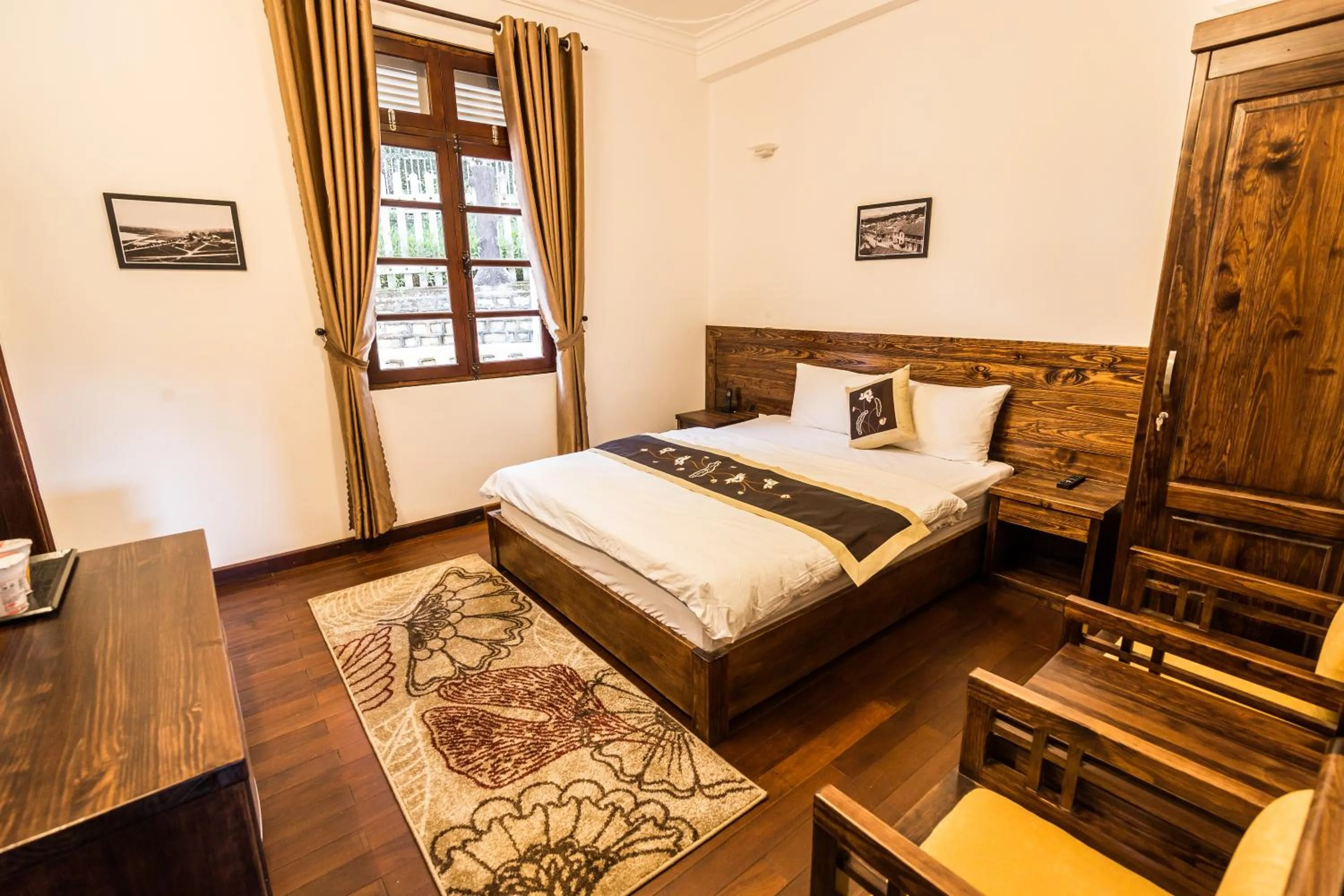 Bed in Dragon Dalat Villa