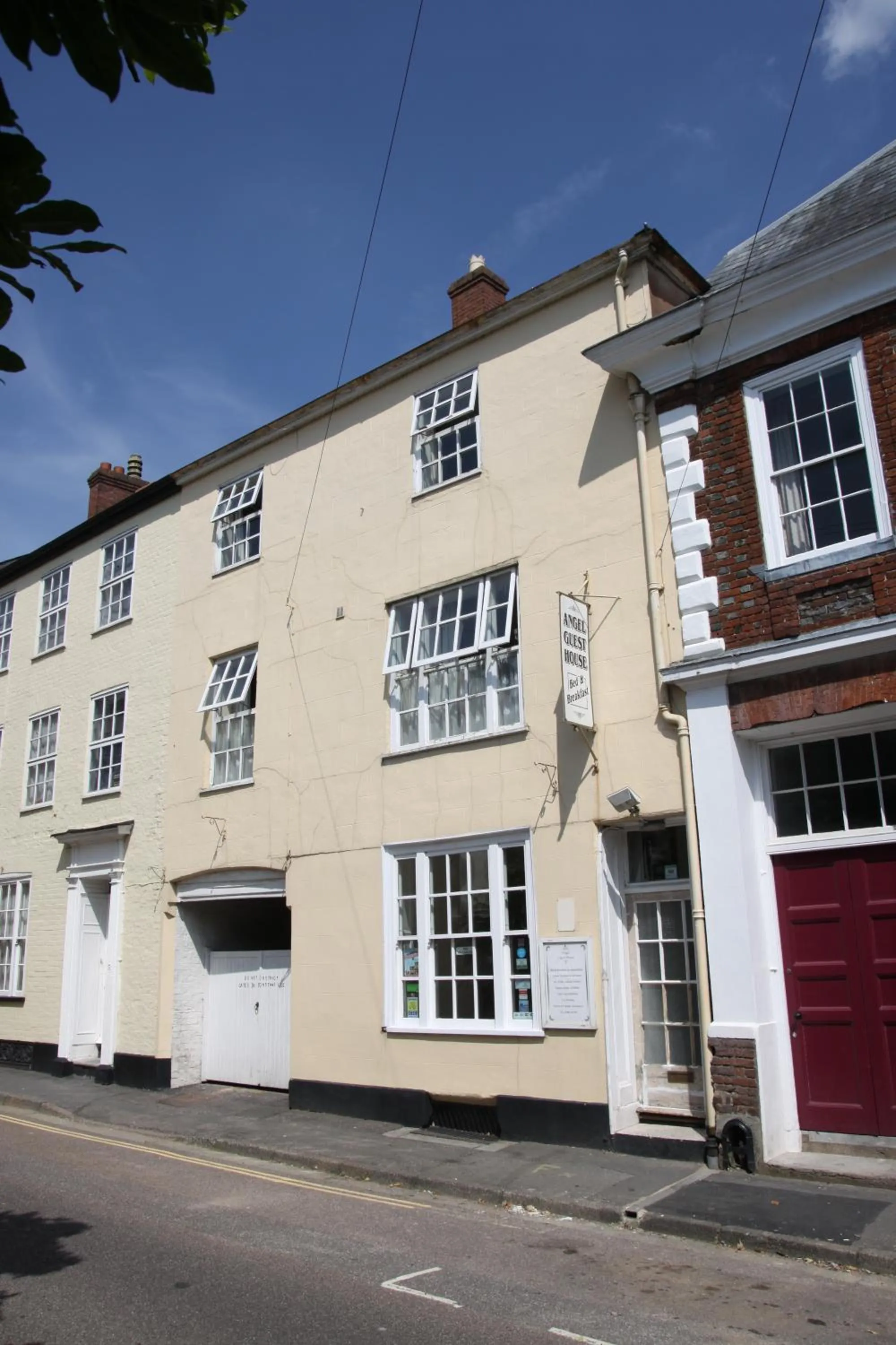 Facade/entrance in Angel Guesthouse