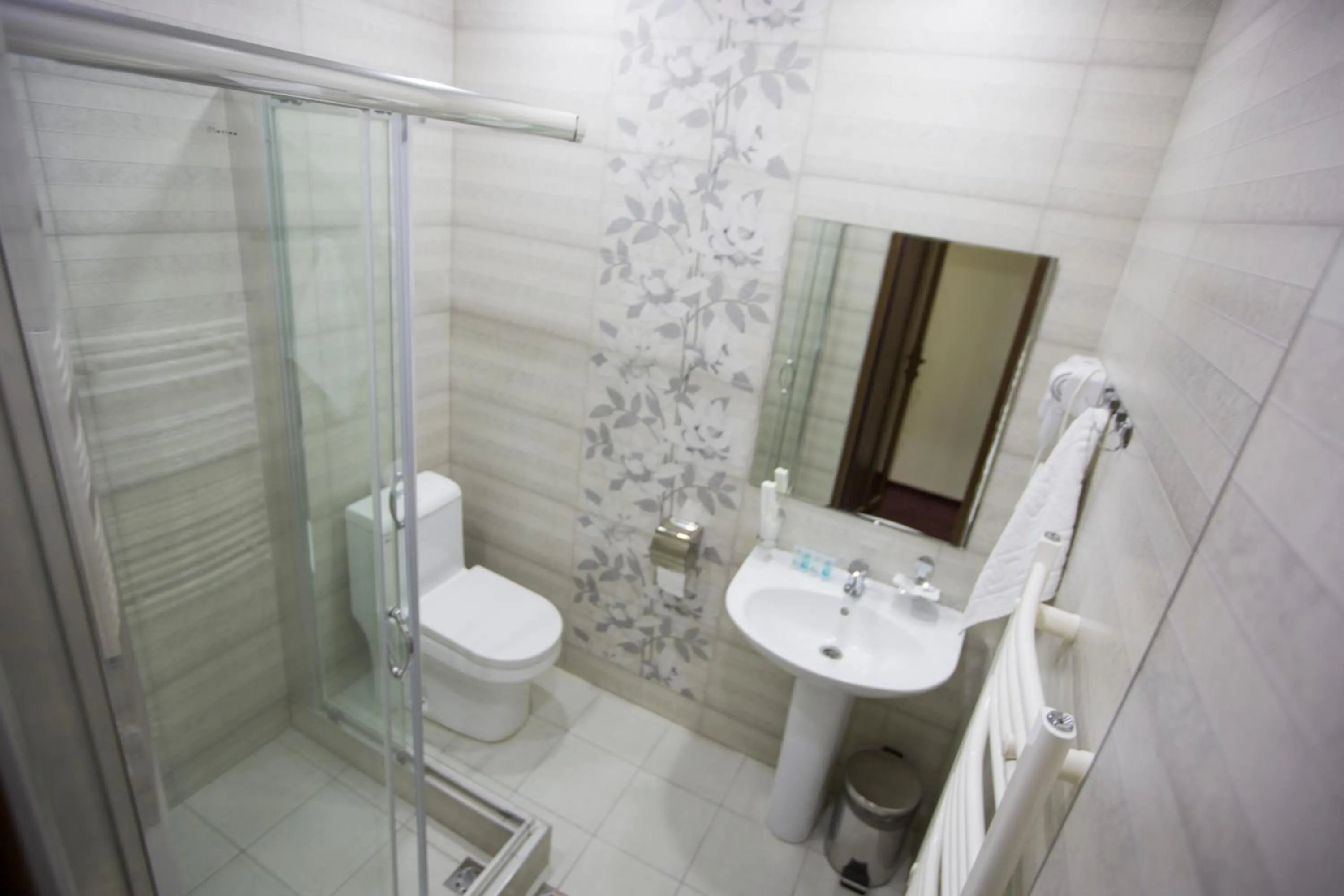 Shower in Hobby Hotel