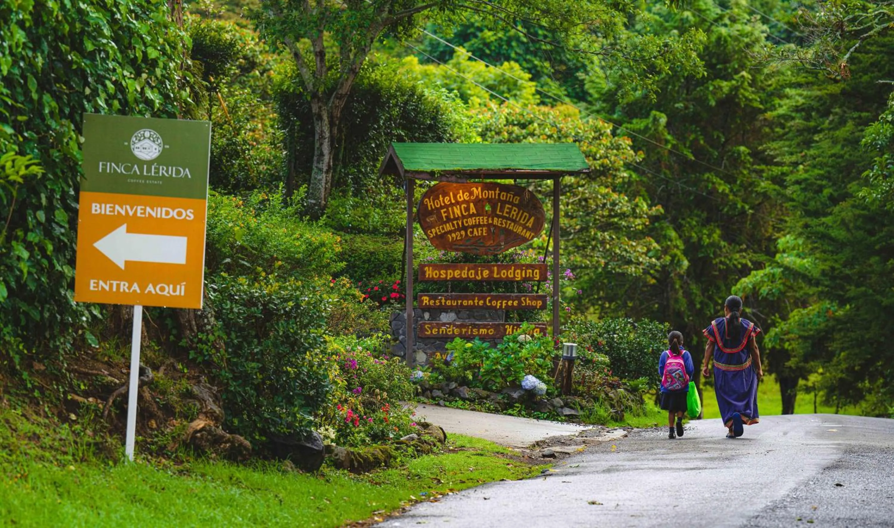 Garden in Hotel Finca Lerida Coffee Plantation and Boutique Hotel