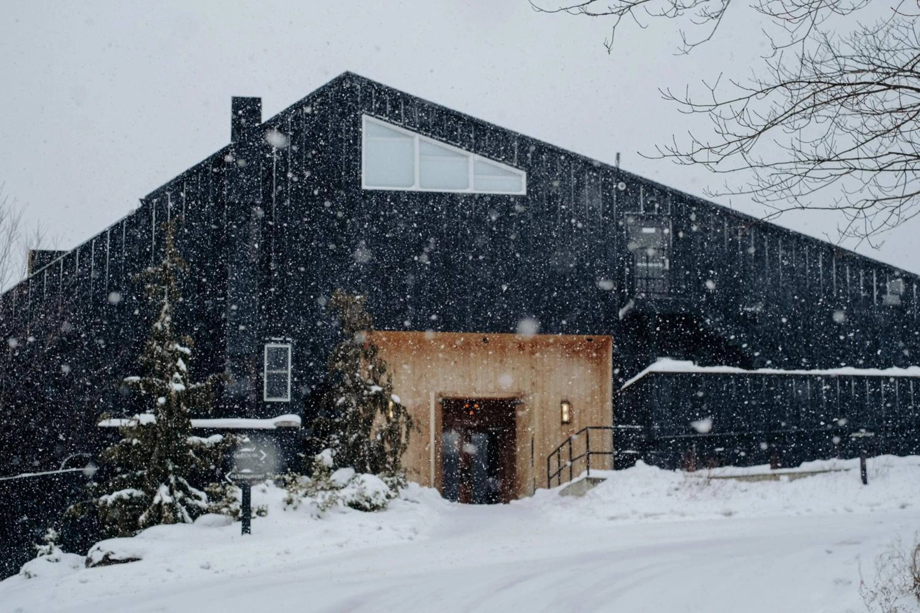 Property building in Scribner's Catskill Lodge, a Member of Design Hotels