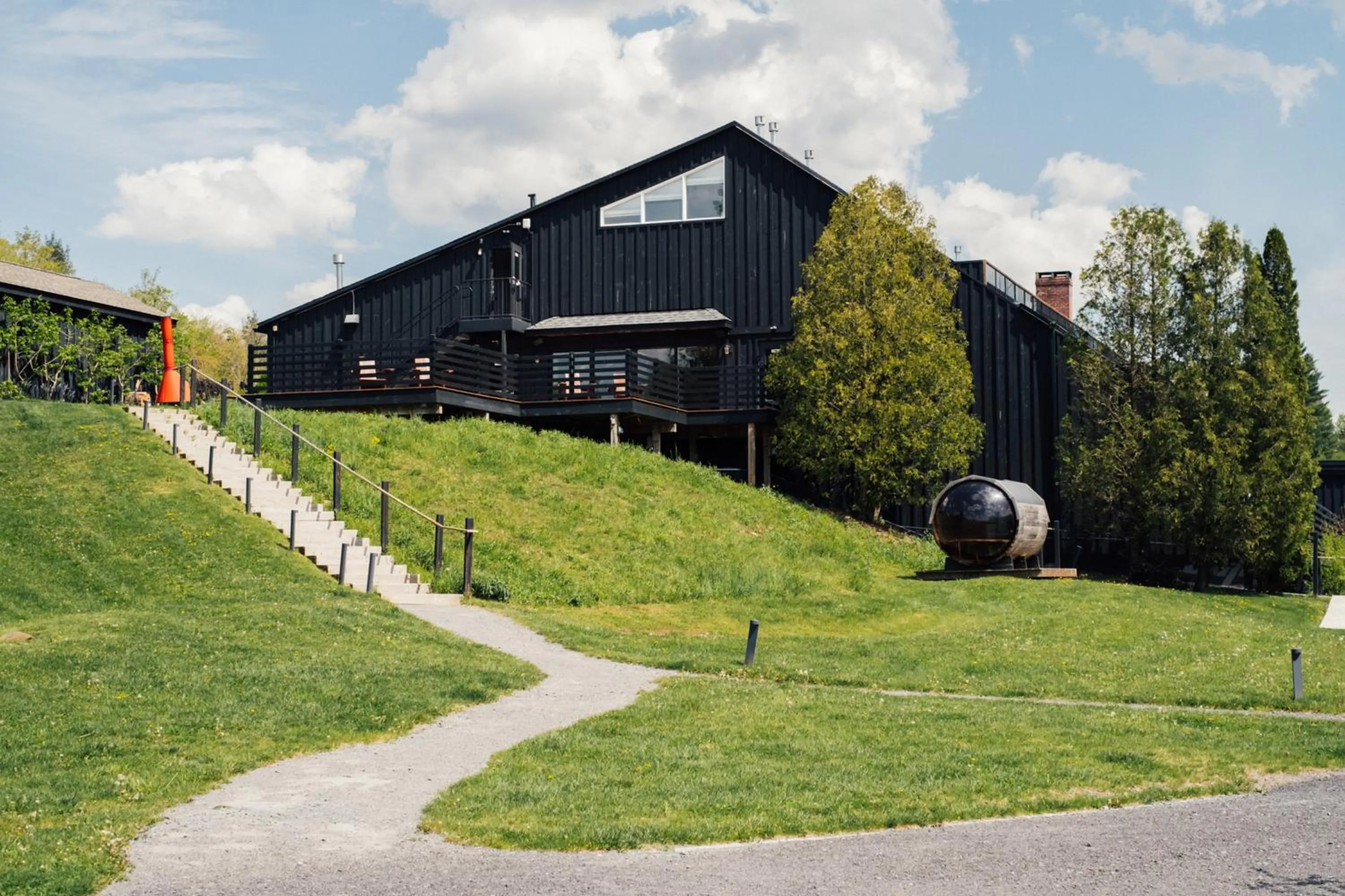 Property building in Scribner's Catskill Lodge, a Member of Design Hotels