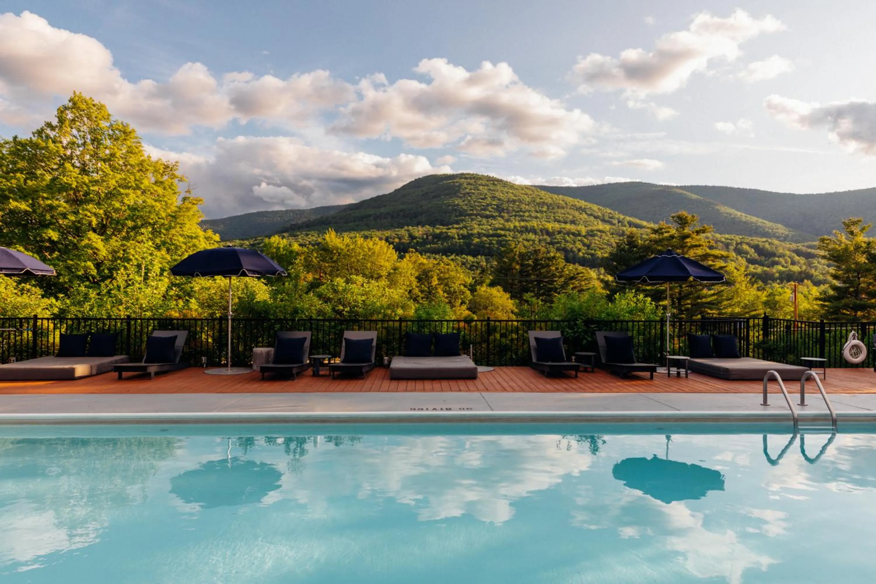 Swimming pool in Scribner's Catskill Lodge, a Member of Design Hotels