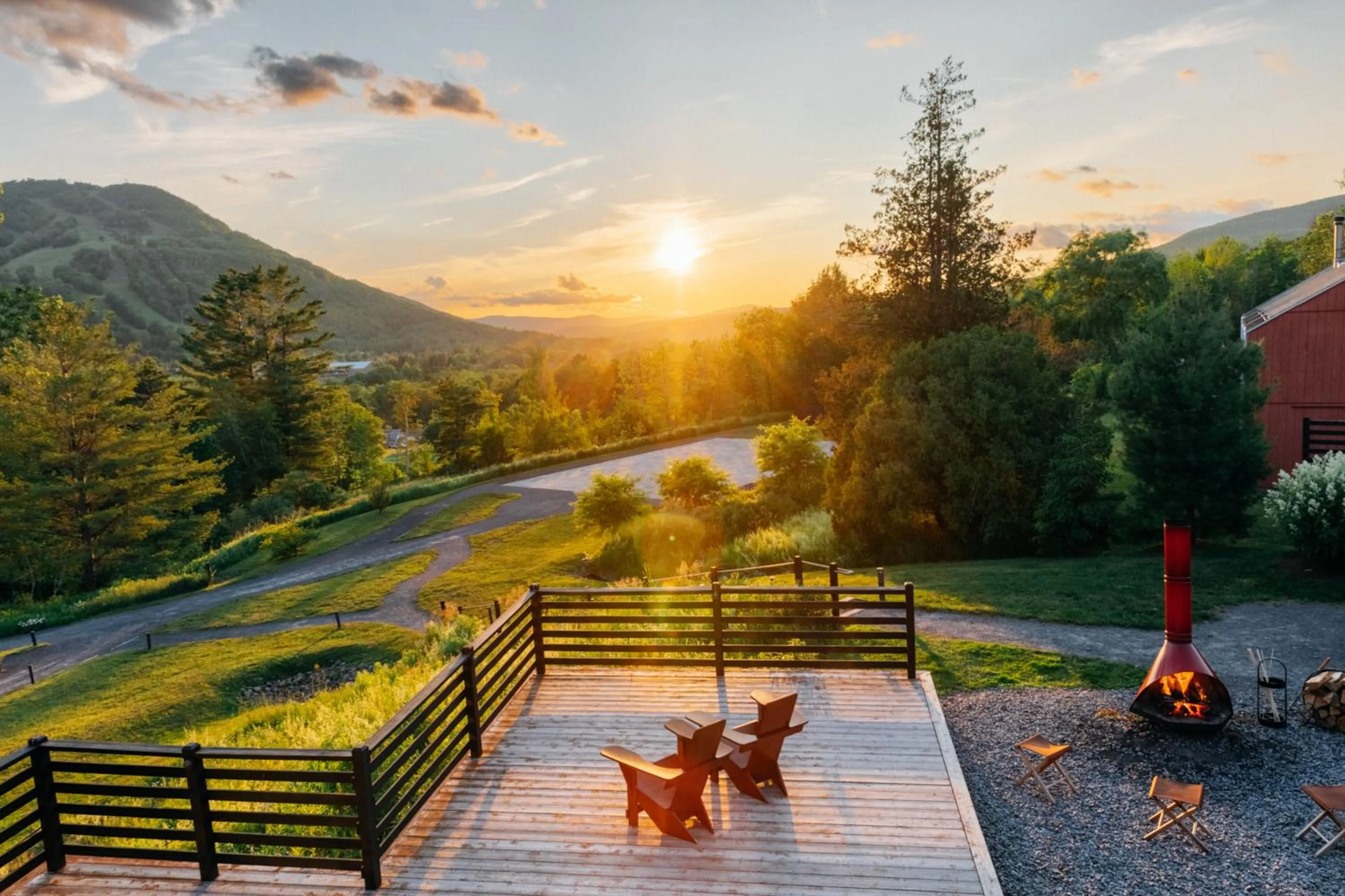 Property building in Scribner's Catskill Lodge, a Member of Design Hotels