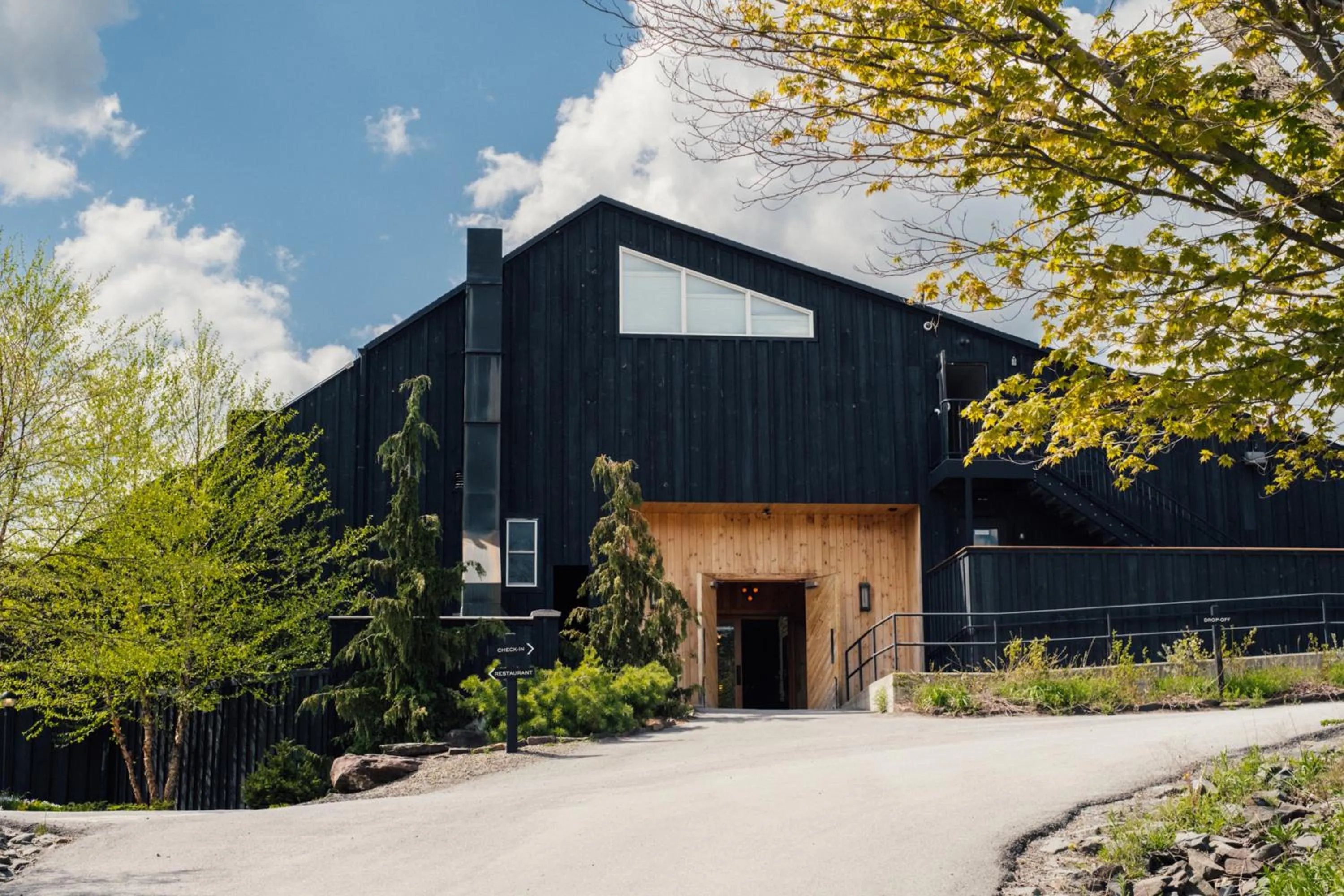 Property building in Scribner's Catskill Lodge, a Member of Design Hotels