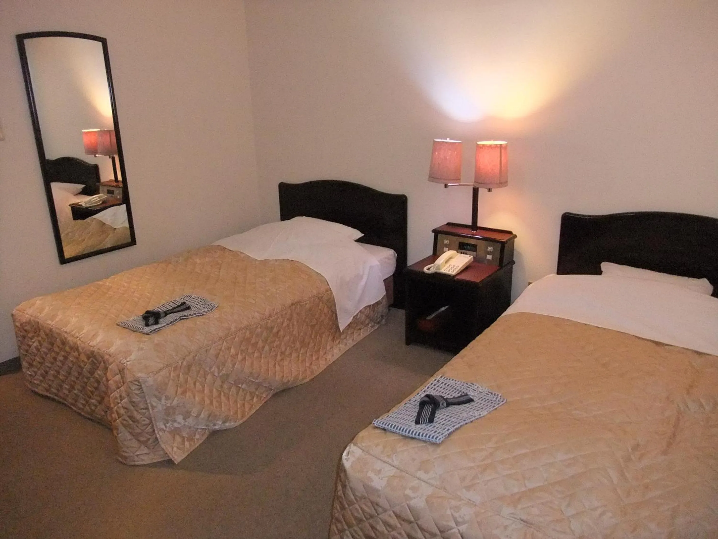 Photo of the whole room, Bed in Hotel New Takahashi Tsukuba-Ushiku IC Kouyadai