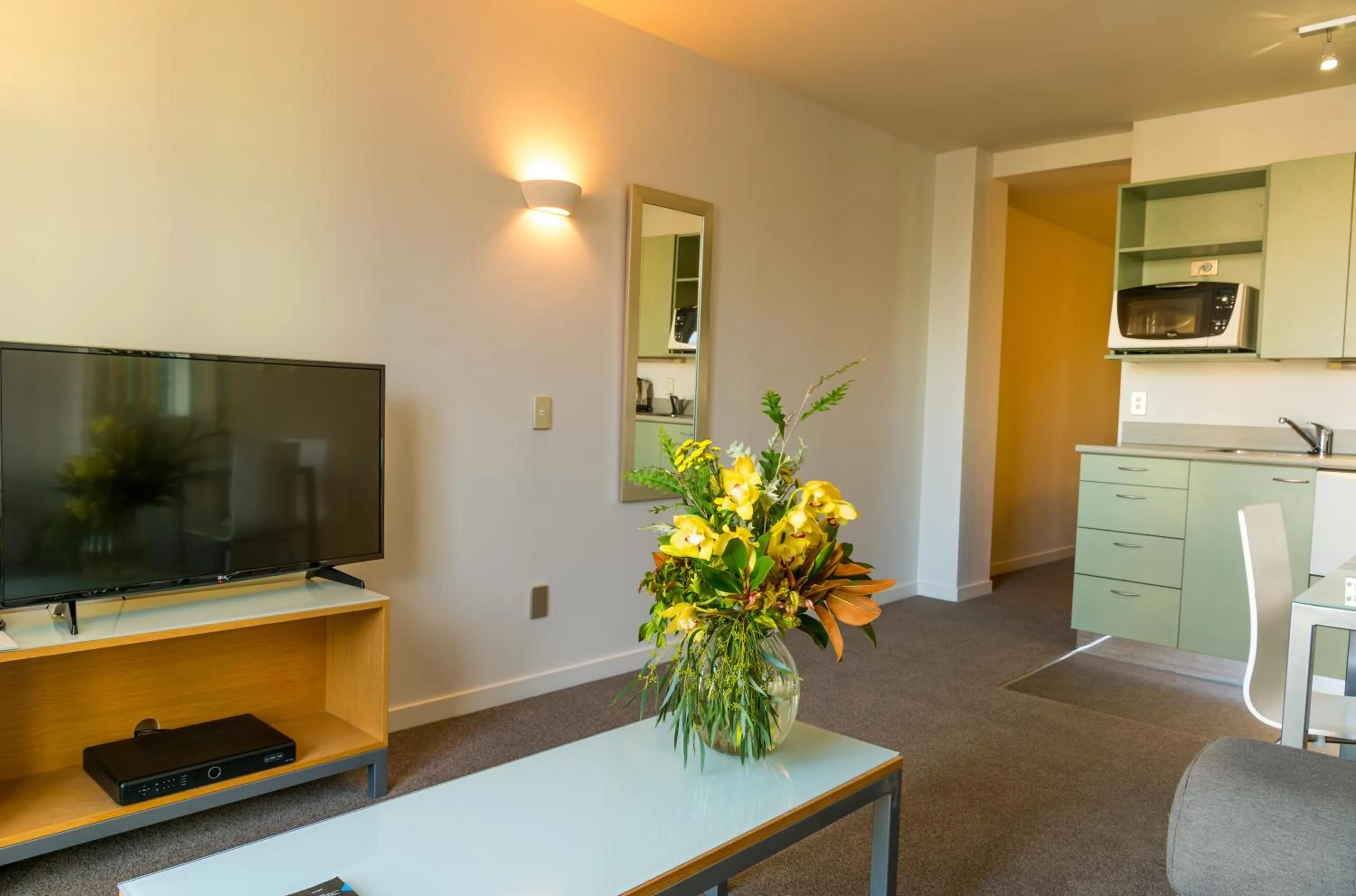 TV and multimedia in Astelia Apartment Hotel