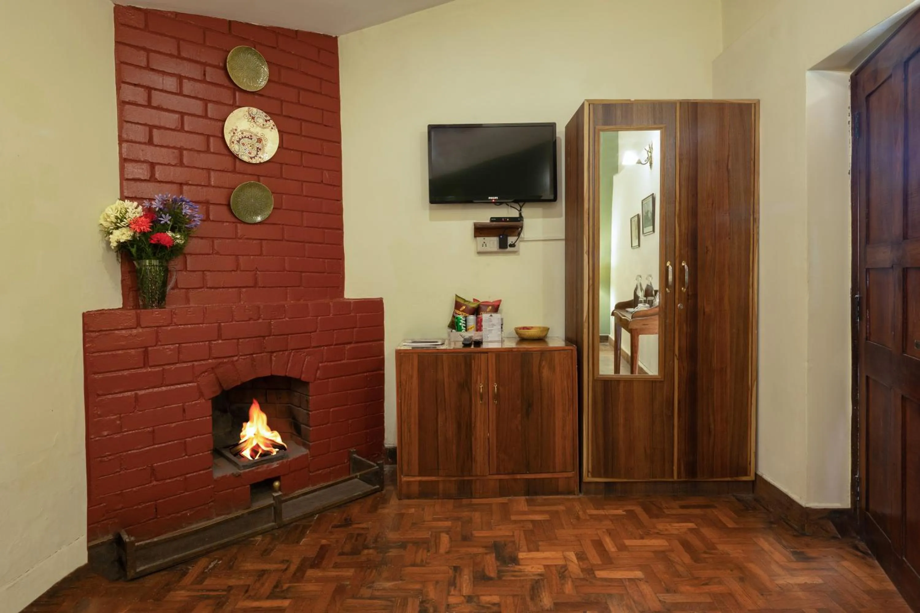 fireplace in Sherlock