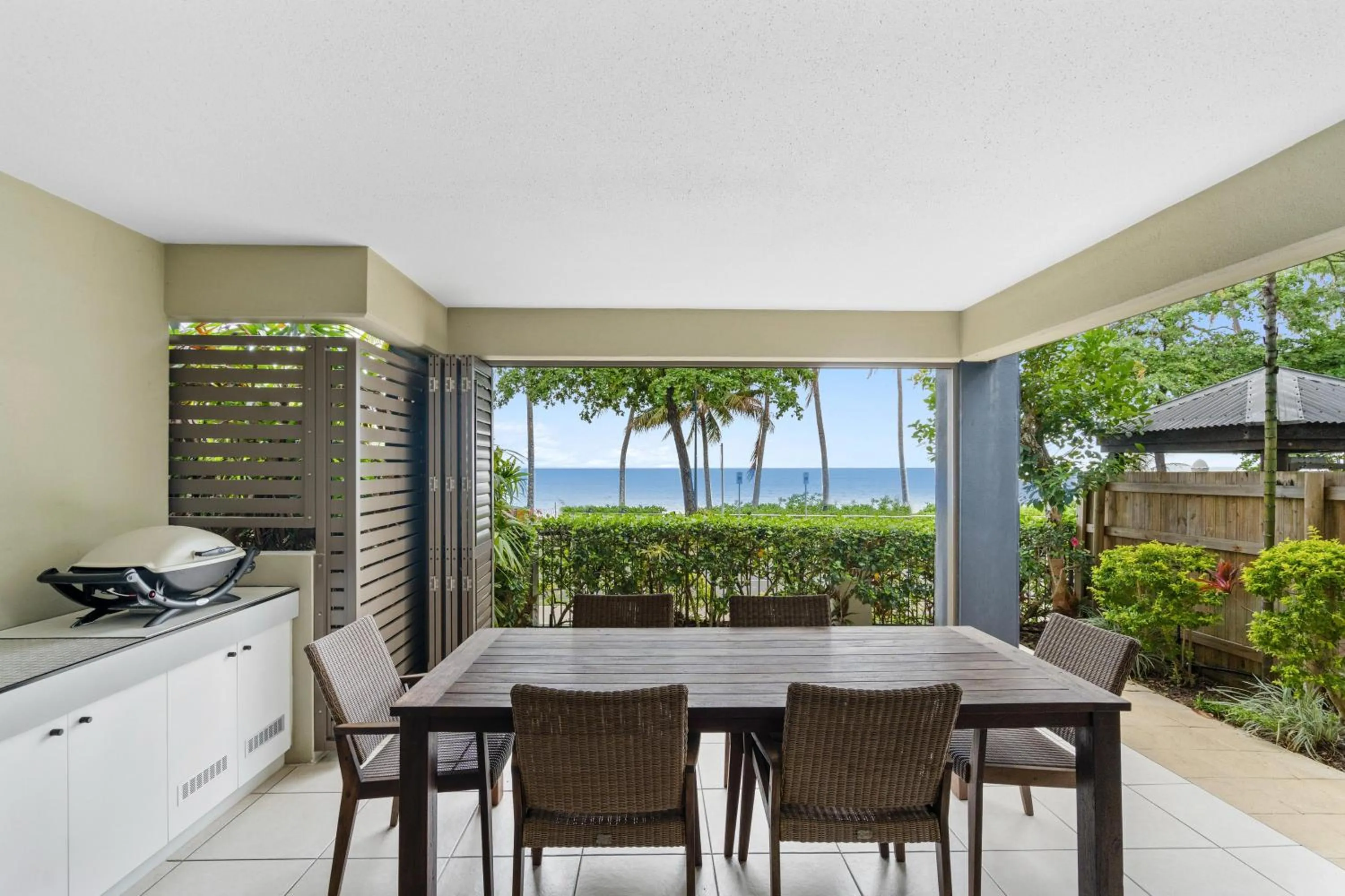 Patio in Sea Point on Trinity Beach