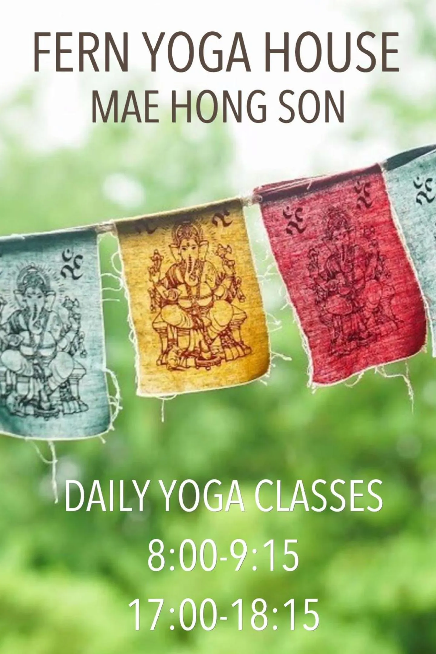 Fitness centre/facilities in Fern Resort Mae Hong Son