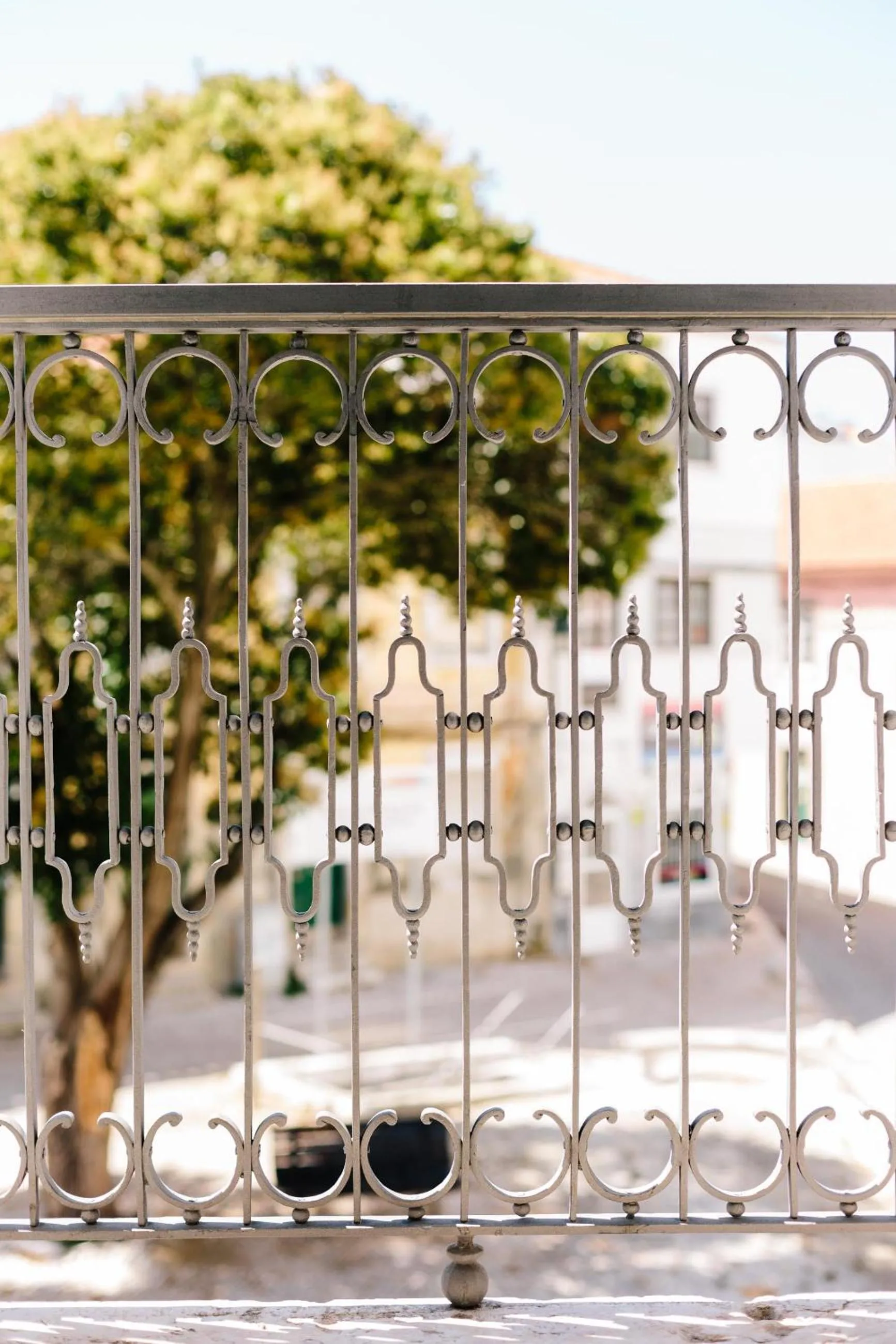 Garden view in Lisbon South Hostel