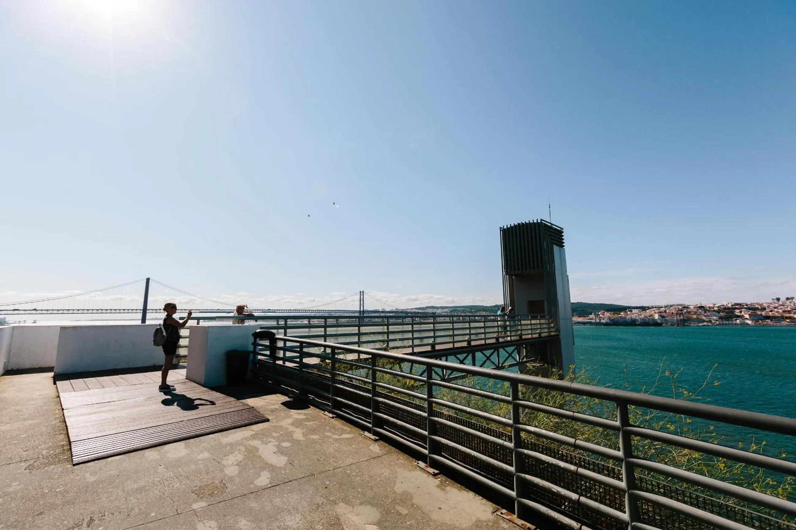 City view in Lisbon South Hostel