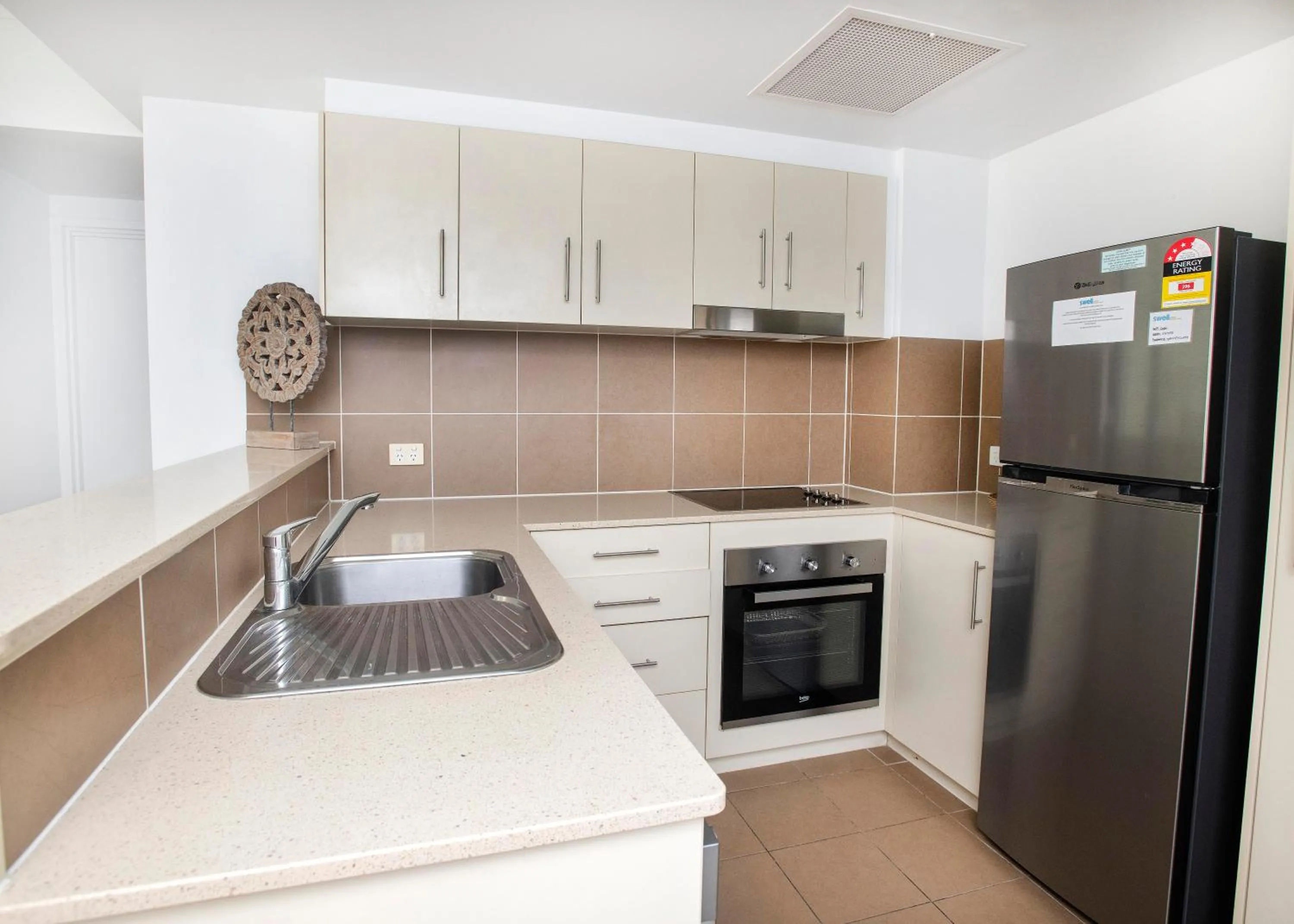 kitchen in Swell Resort Burleigh Heads