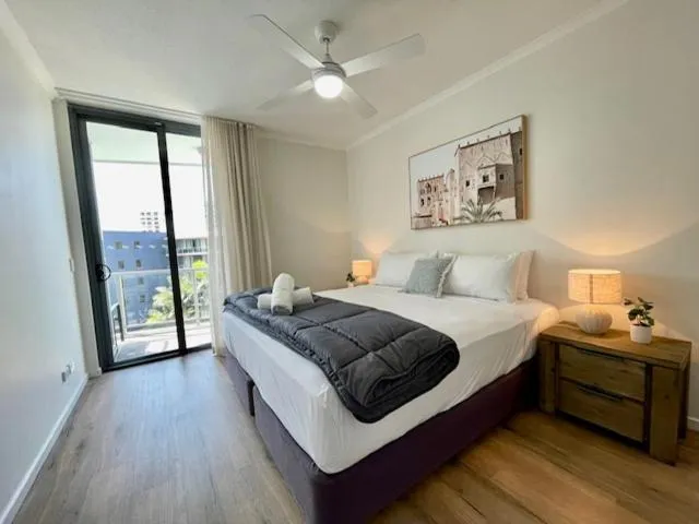 Bed in Swell Resort Burleigh Heads