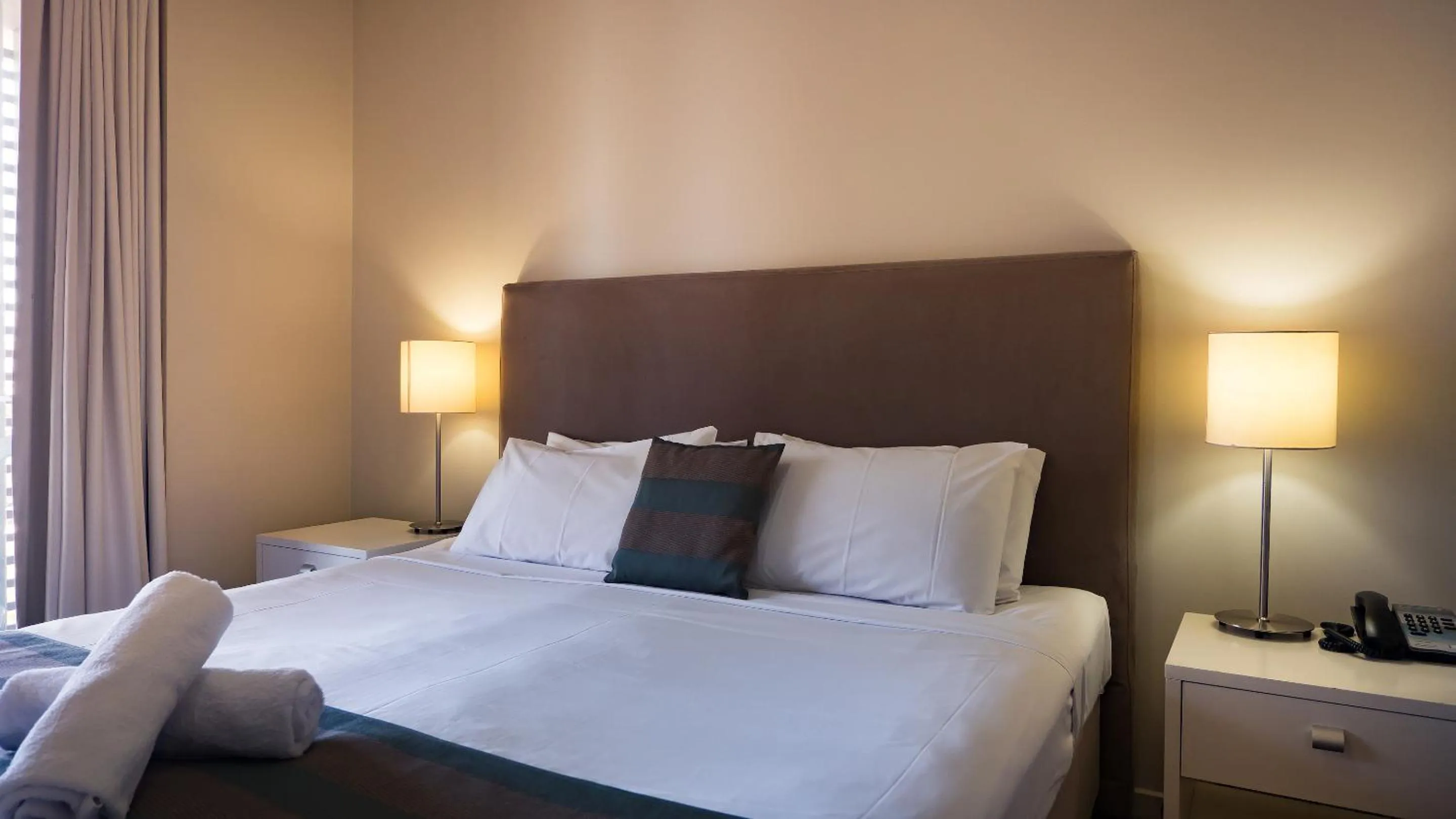 Bed in Swell Resort Burleigh Heads