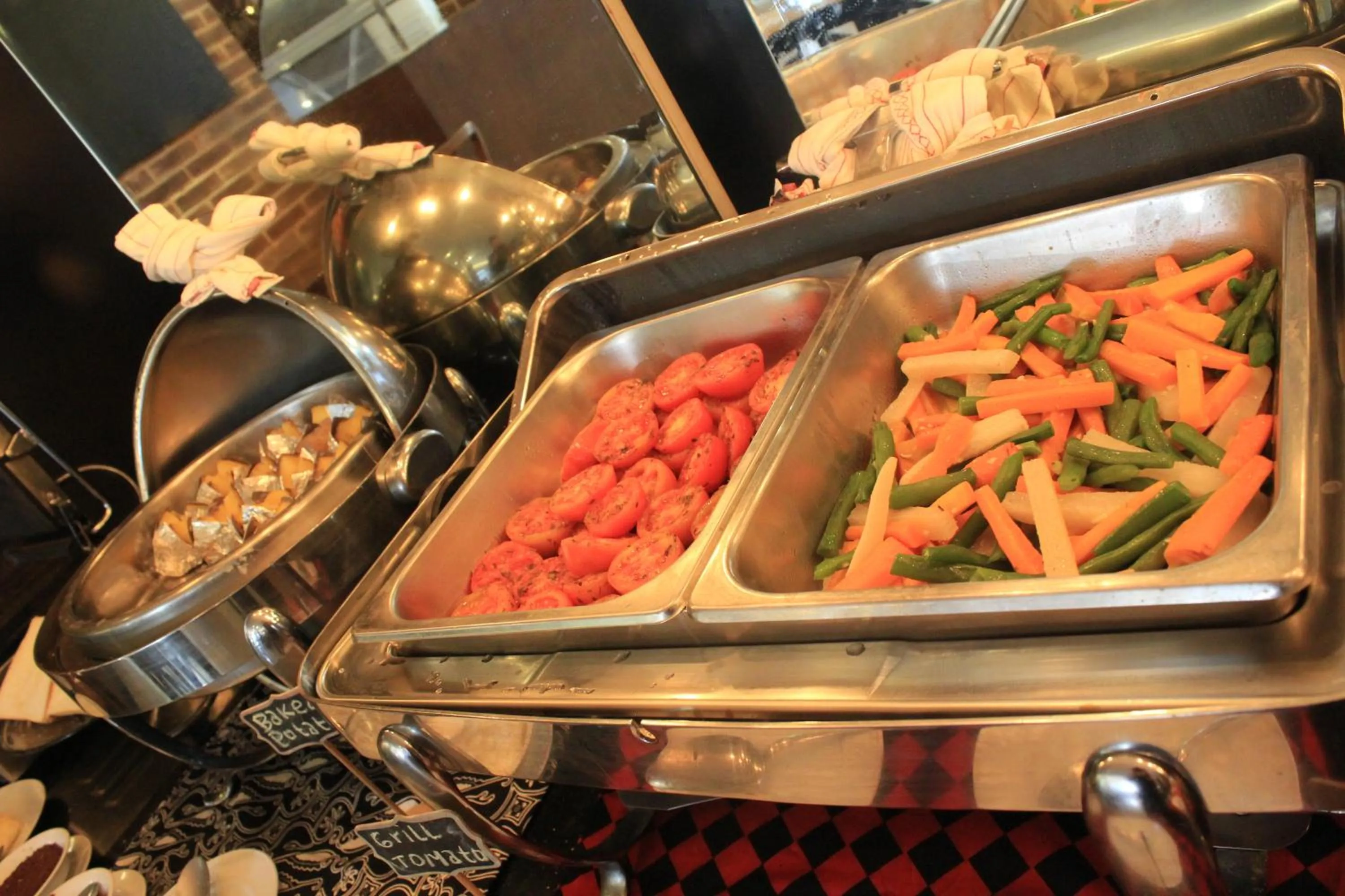 Buffet breakfast in d'primahotel Seminyak