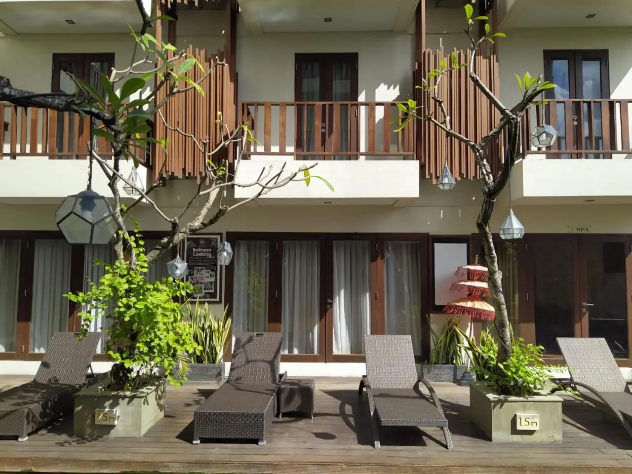 Balcony/Terrace in d'primahotel Seminyak