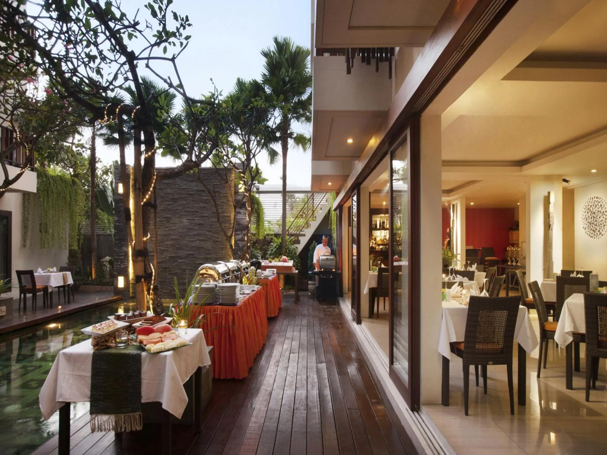 Restaurant/places to eat in d'primahotel Seminyak