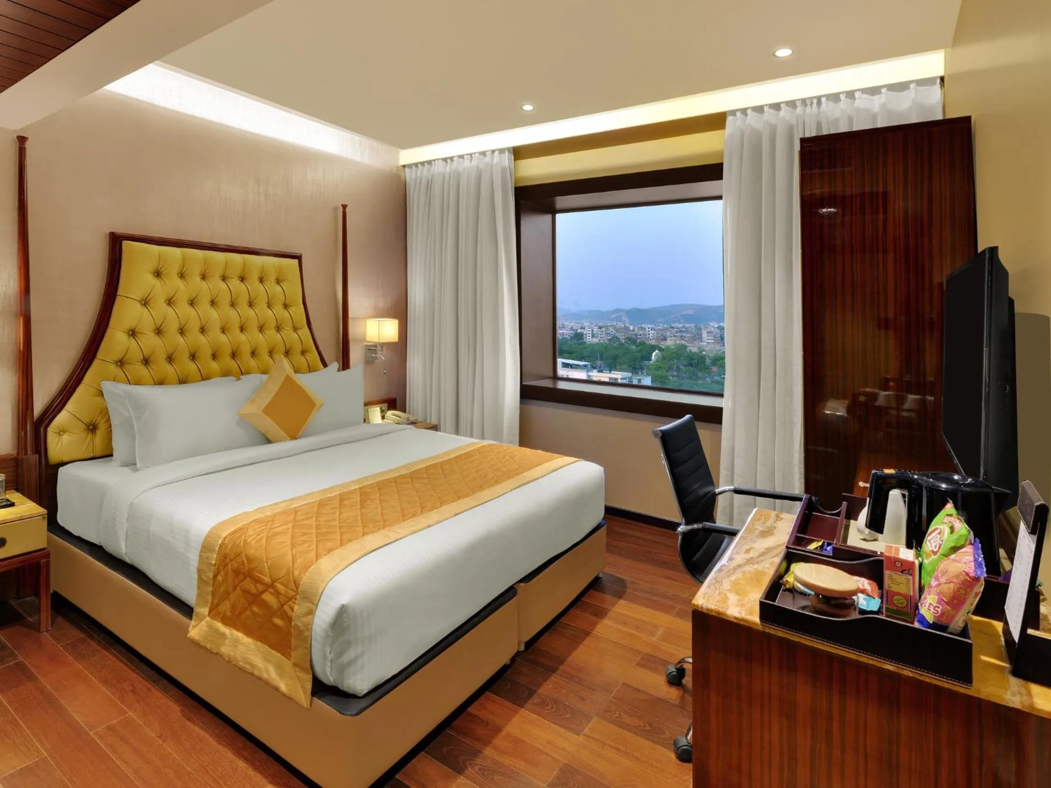 Bedroom, Bed in The Fern Residency, Jaipur