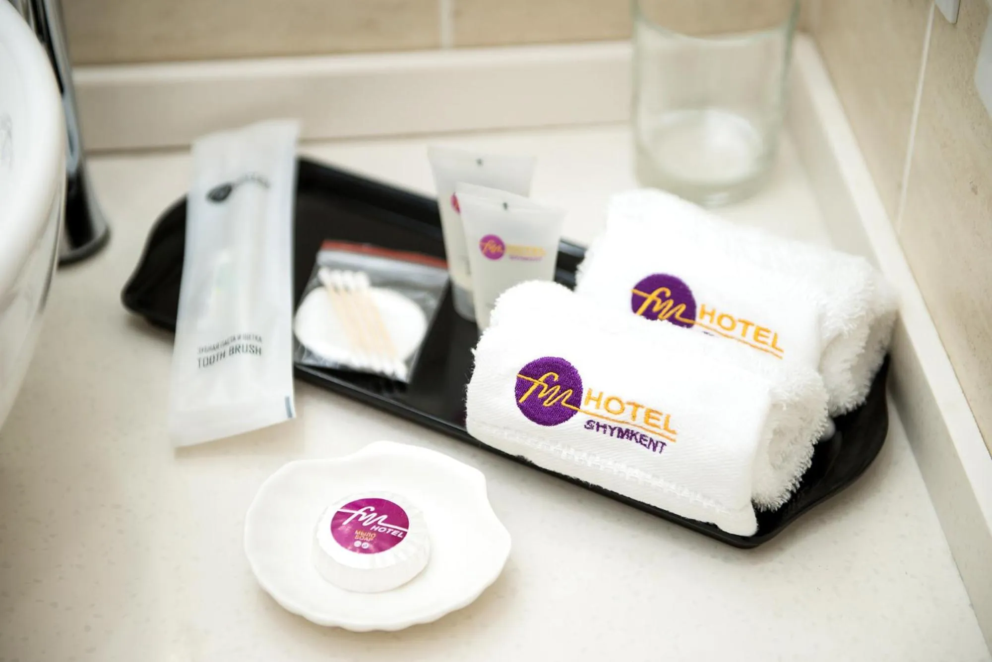 towels in Hotel FN Shymkent