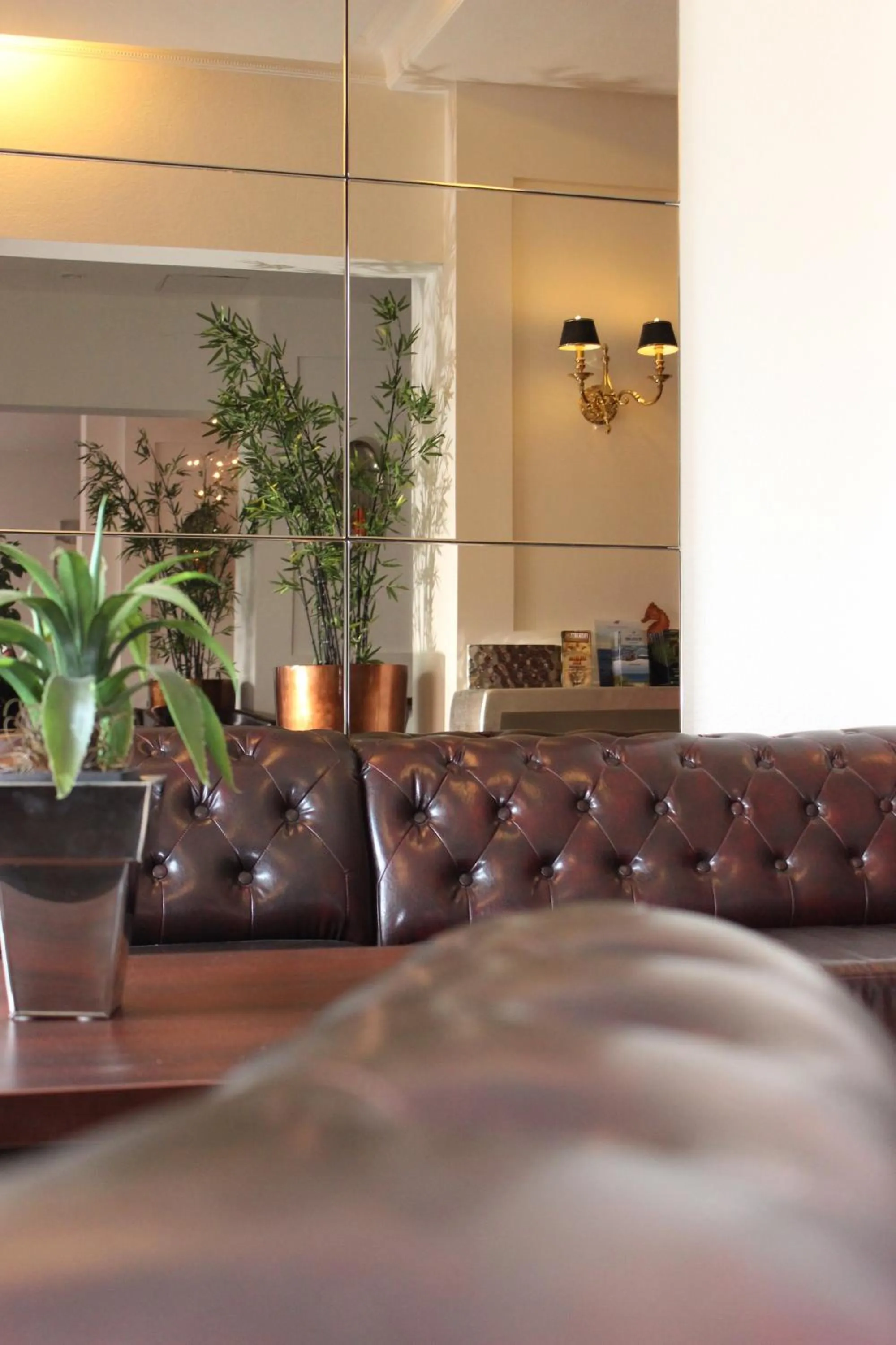 Decorative detail in Wiking Hotel