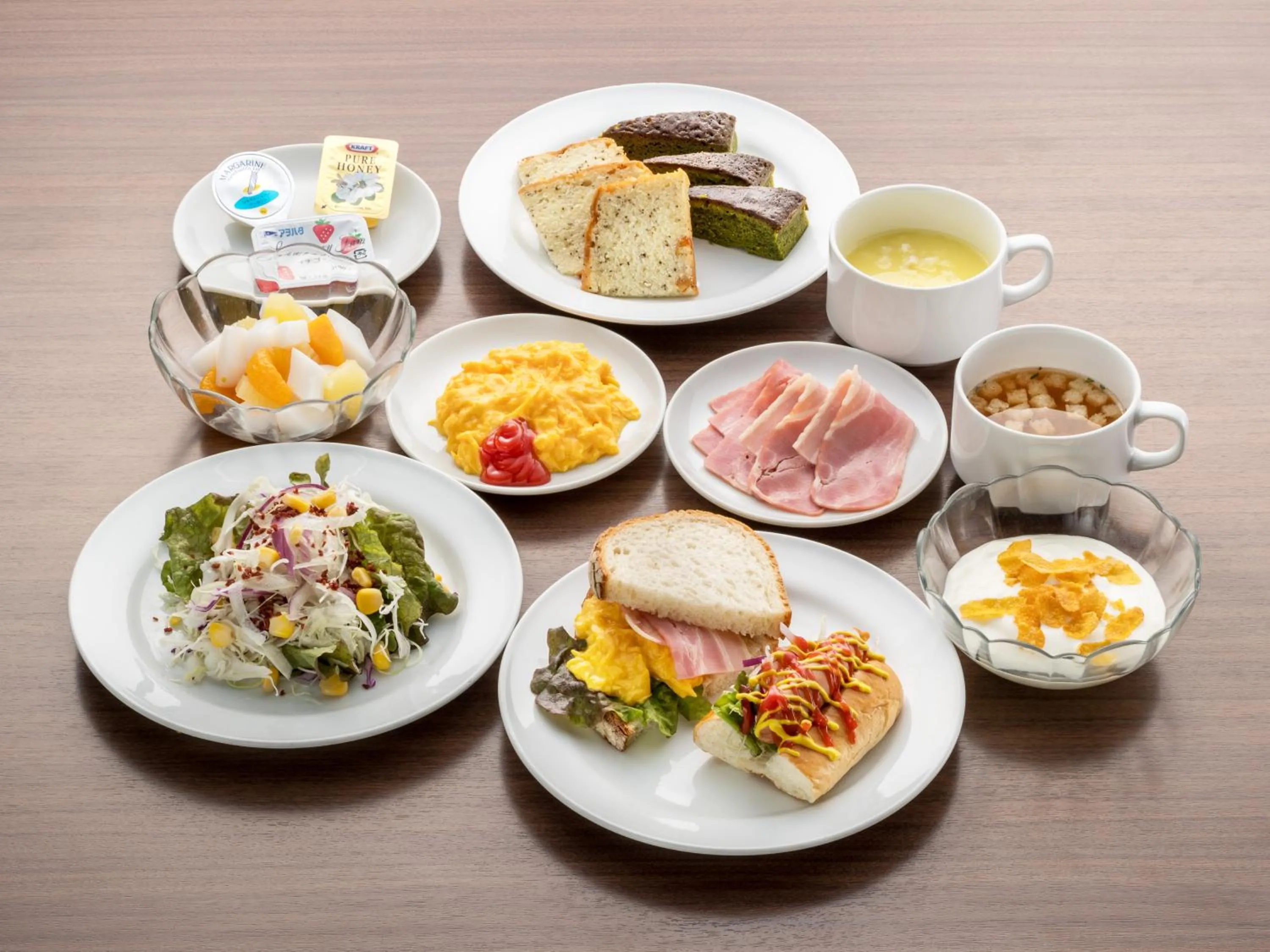 Breakfast in Sotetsu Fresa Inn Hamamatsucho-Daimon