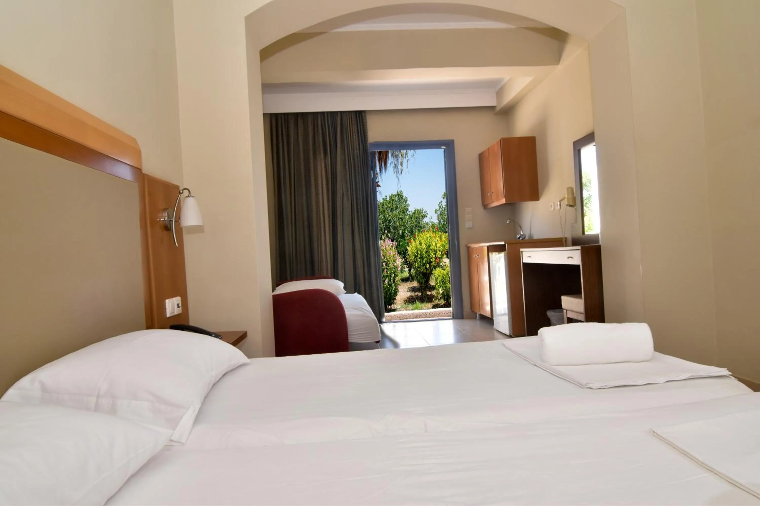 Bedroom in Hermes Hotel