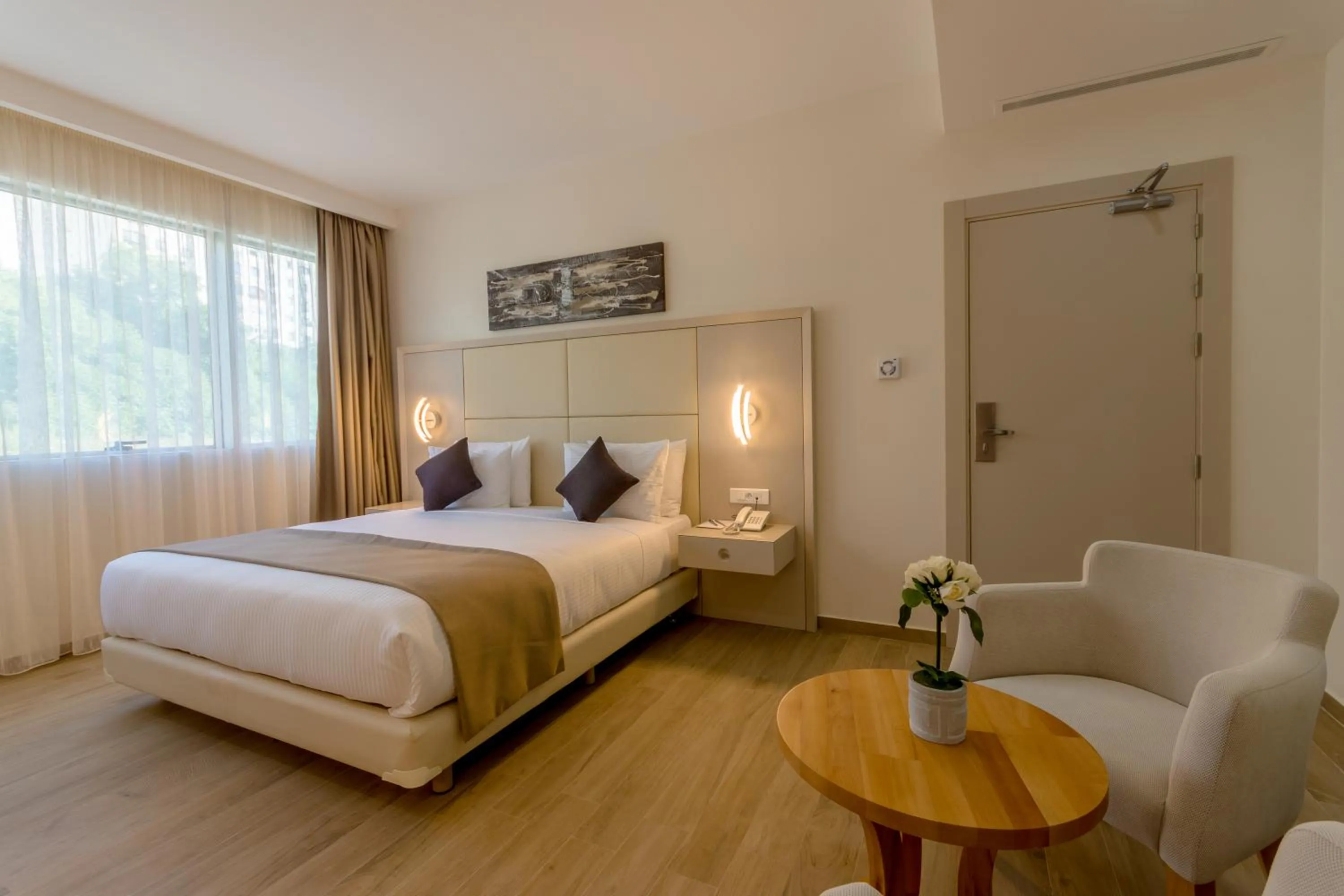 Bed in Hôtel Sidi Yahia