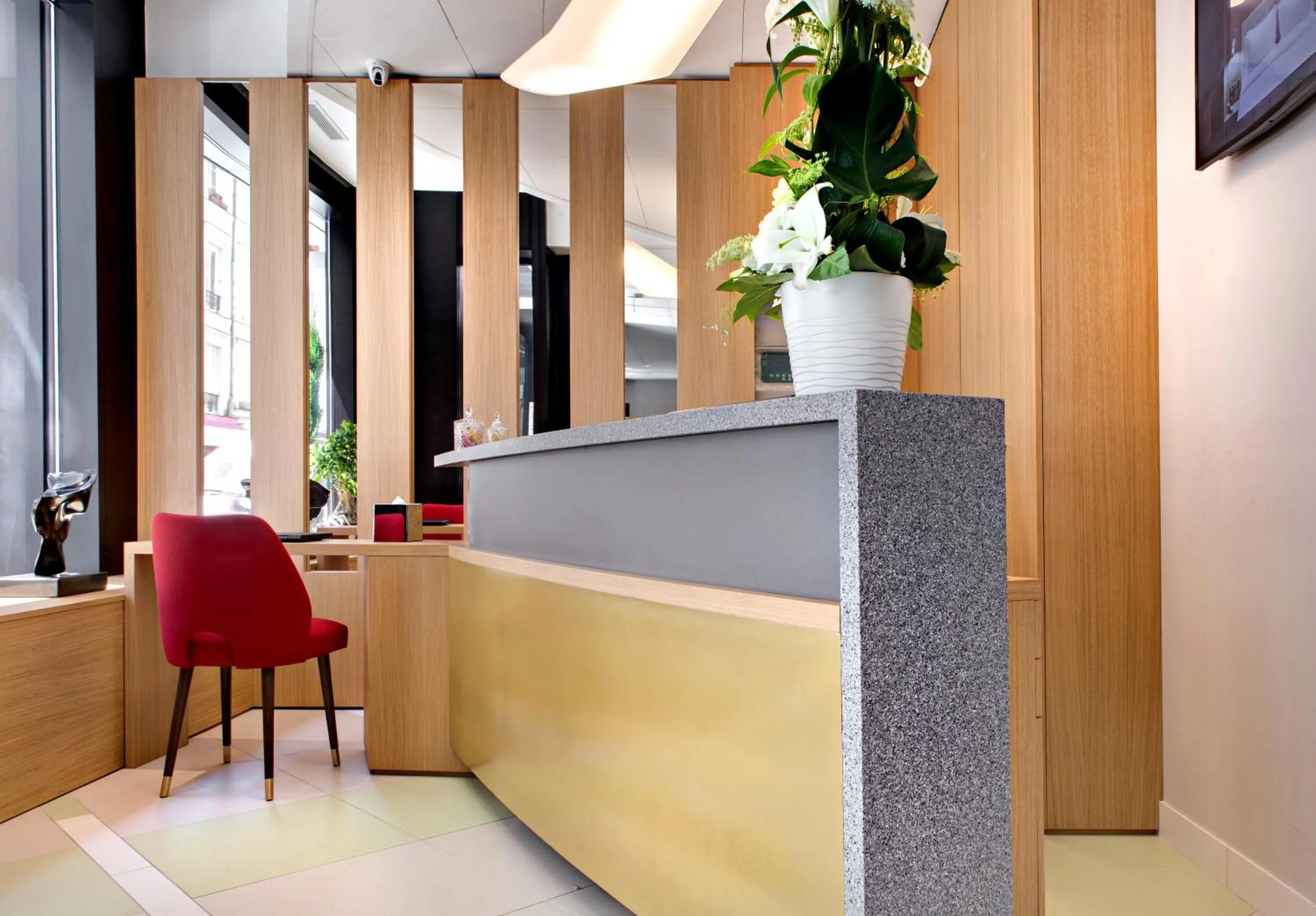 Lobby or reception in Jardins de Mademoiselle Hôtel & Spa