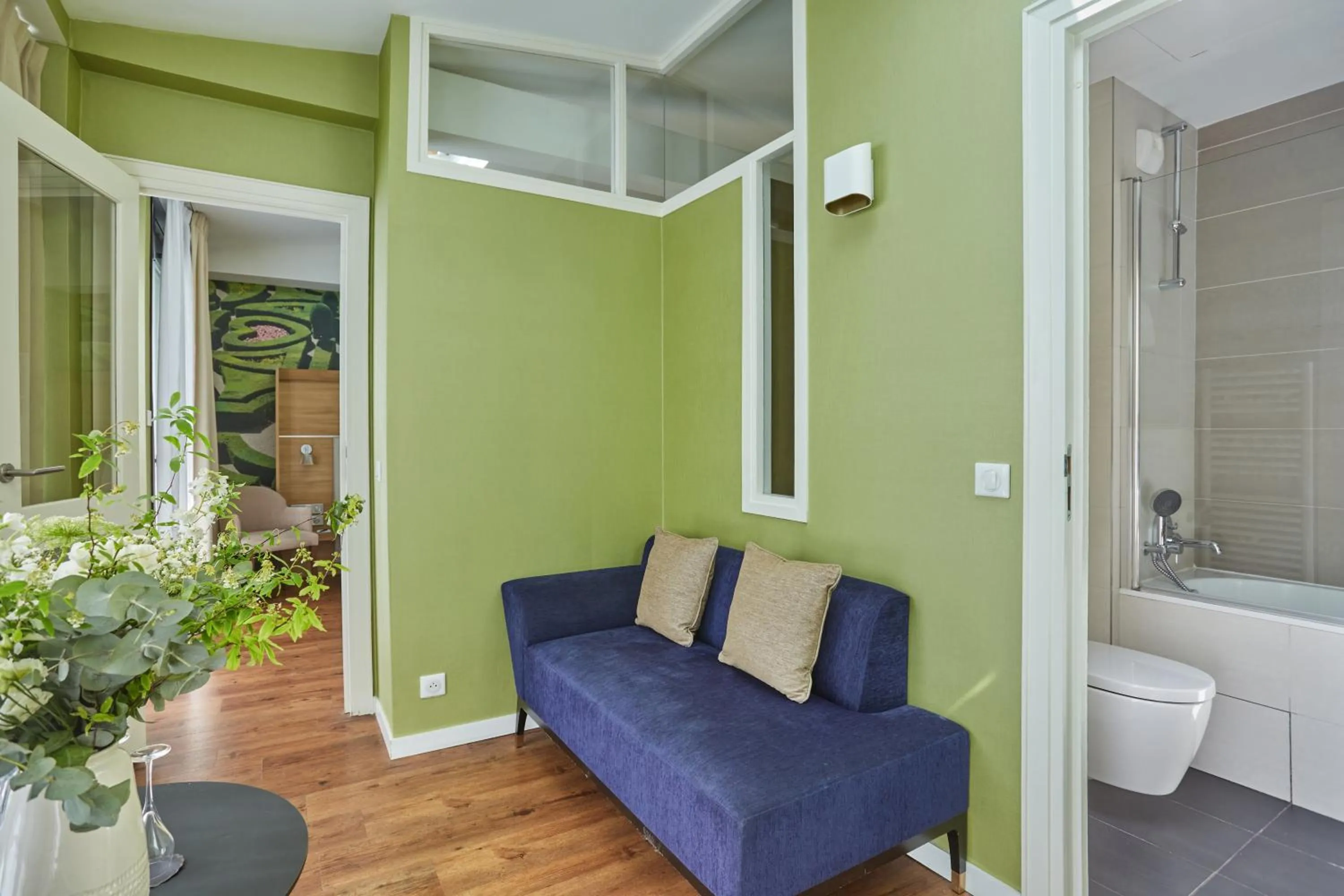 Bedroom in Jardins de Mademoiselle Hôtel & Spa