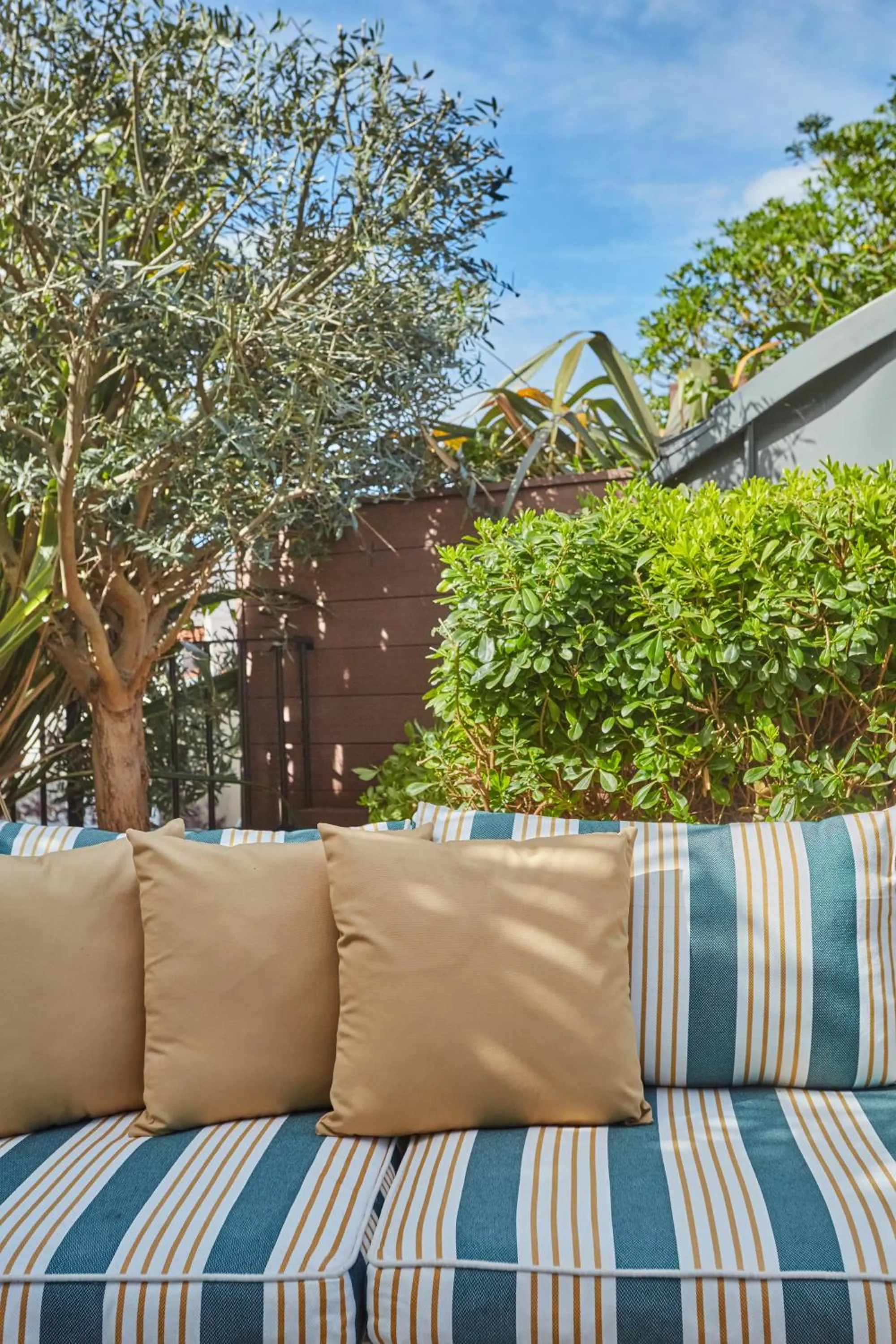 Decorative detail in Jardins de Mademoiselle Hôtel & Spa