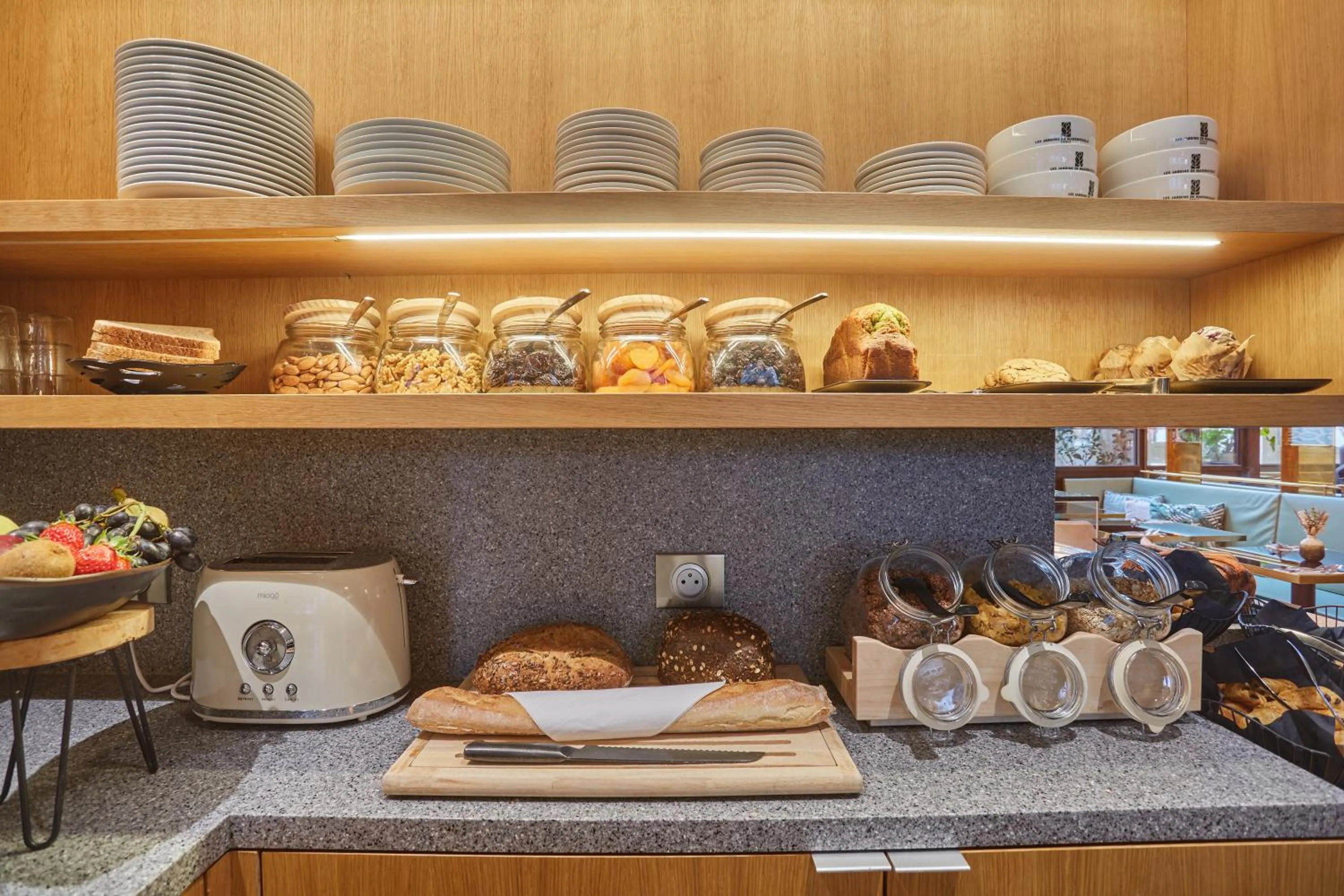 Breakfast in Jardins de Mademoiselle Hôtel & Spa