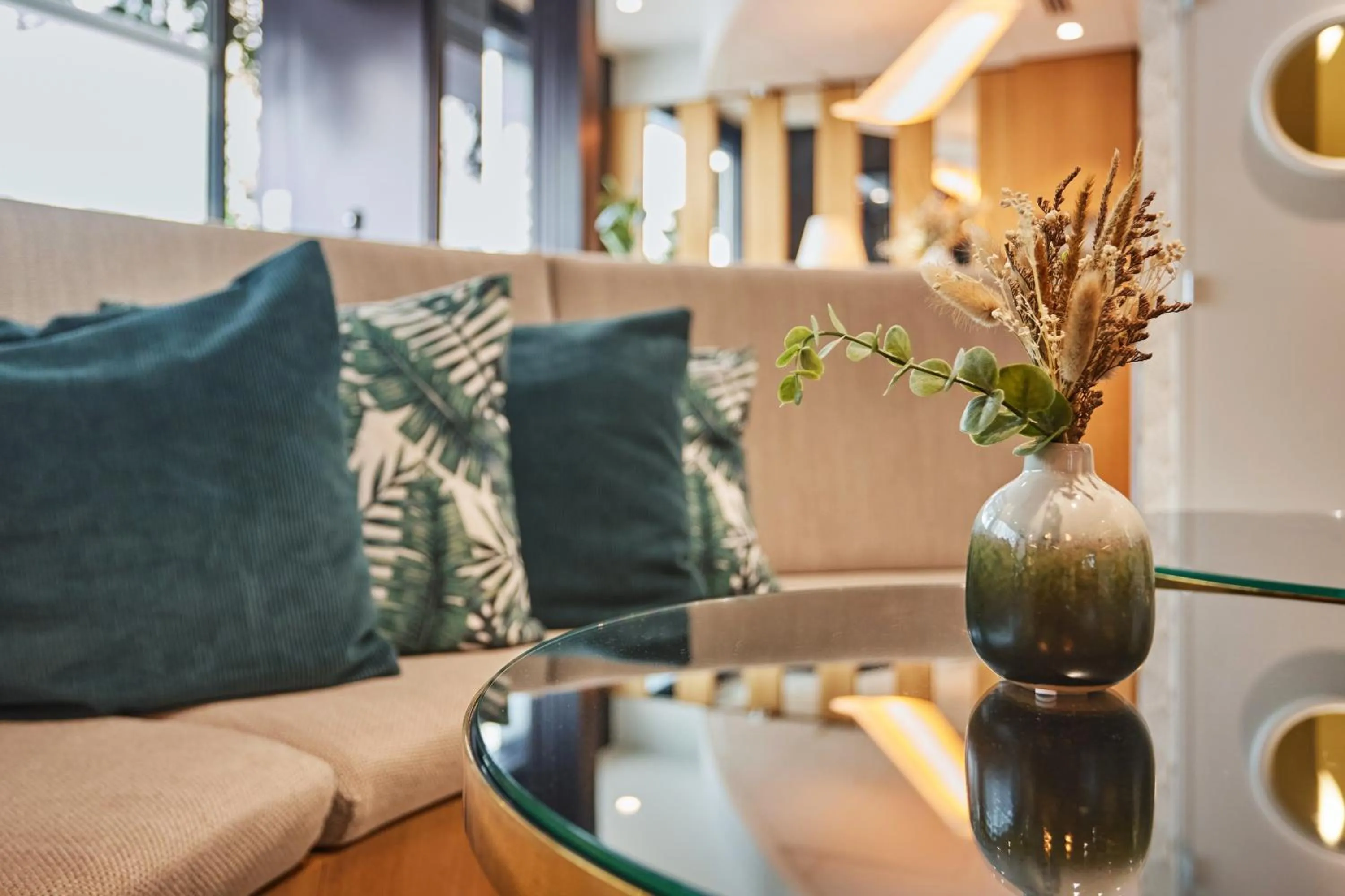 Decorative detail in Jardins de Mademoiselle Hôtel & Spa