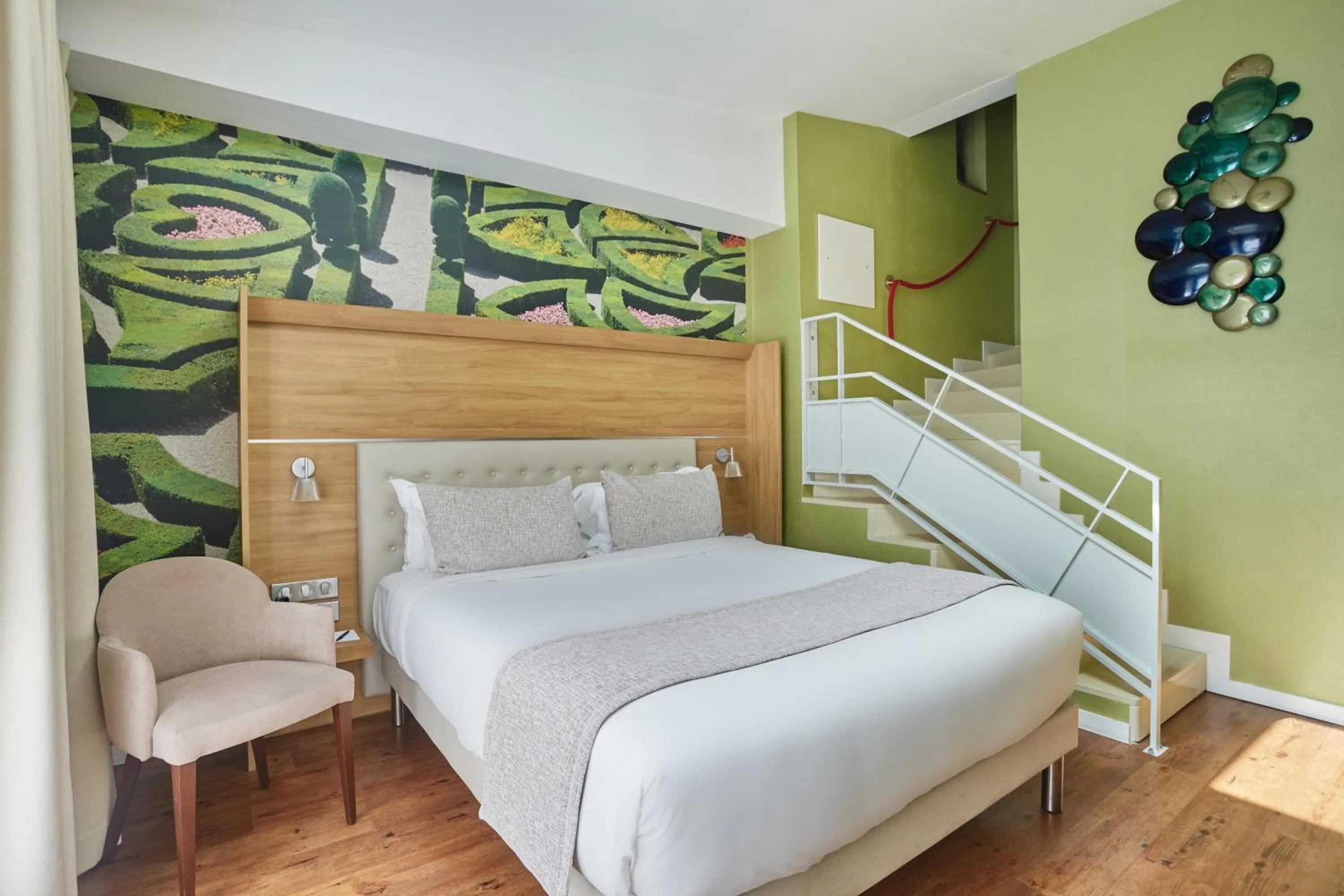 Bedroom, Bed in Jardins de Mademoiselle Hôtel & Spa