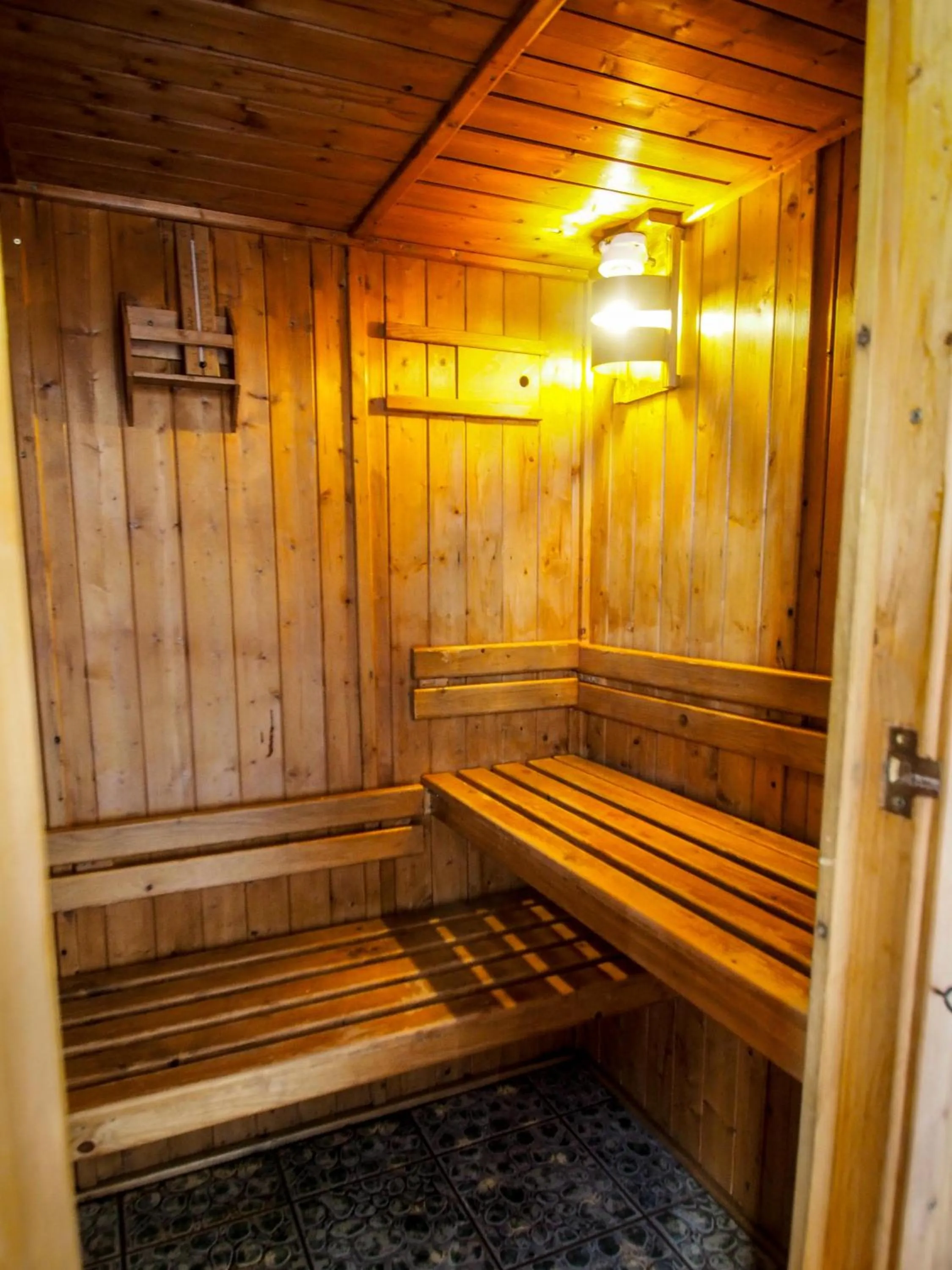 Sauna in Hôtel L'Ecrin