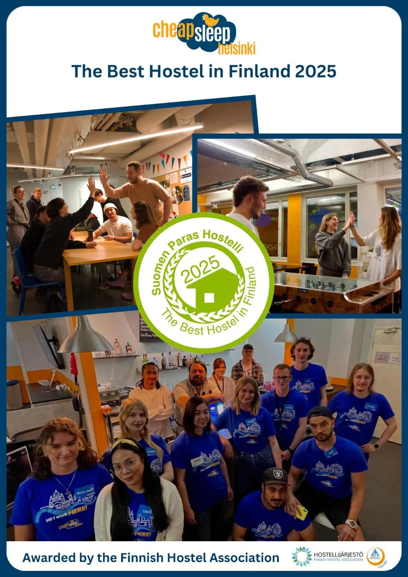 Entertainment in CheapSleep Hostel Helsinki