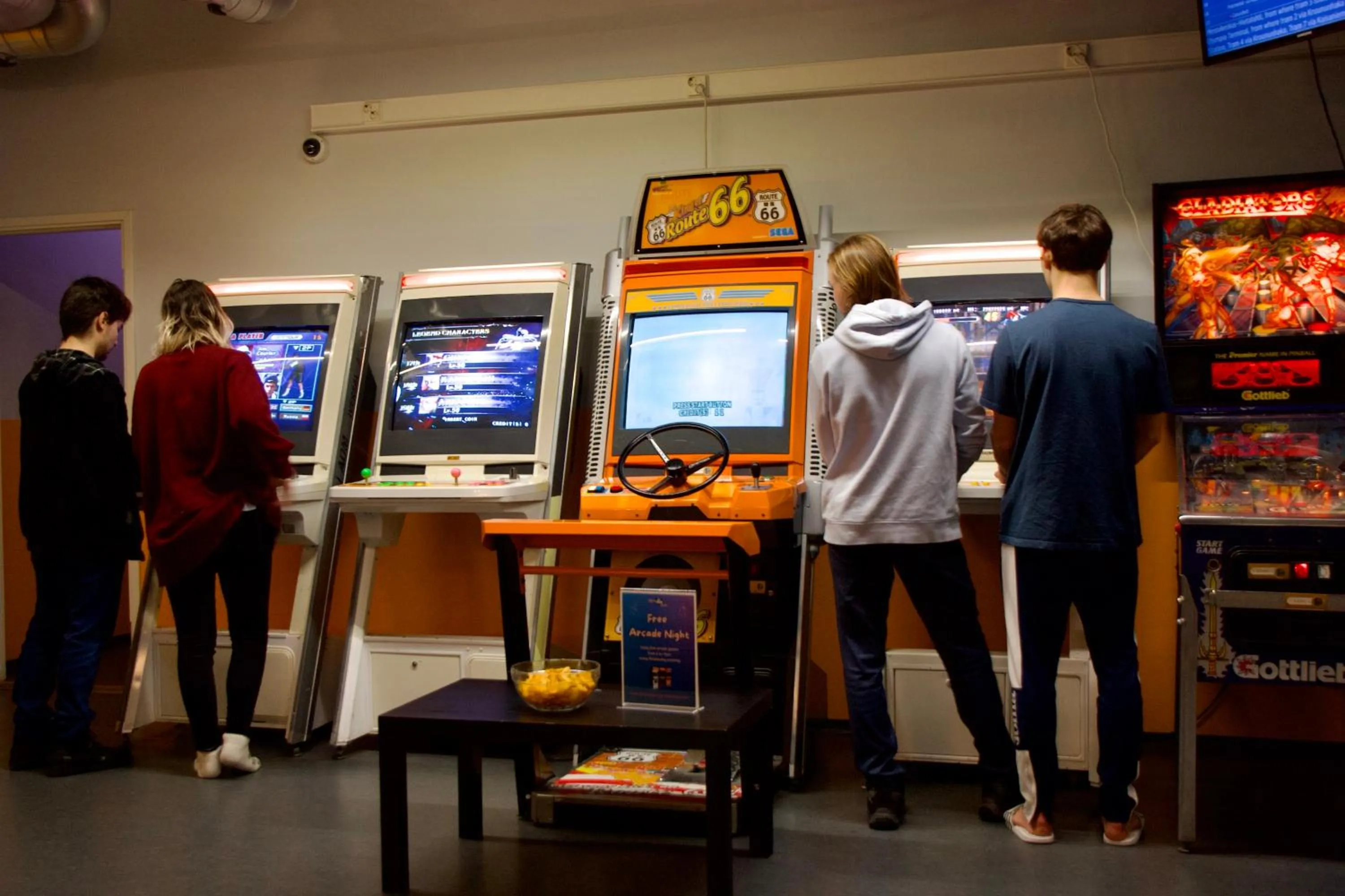 Game Room in CheapSleep Hostel Helsinki