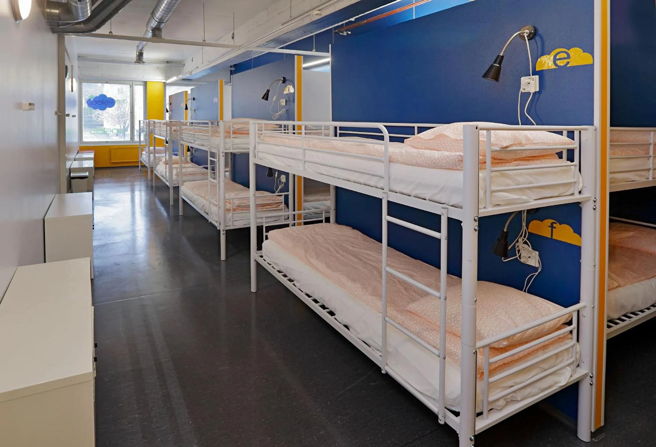 Photo of the whole room, Bed in CheapSleep Hostel Helsinki