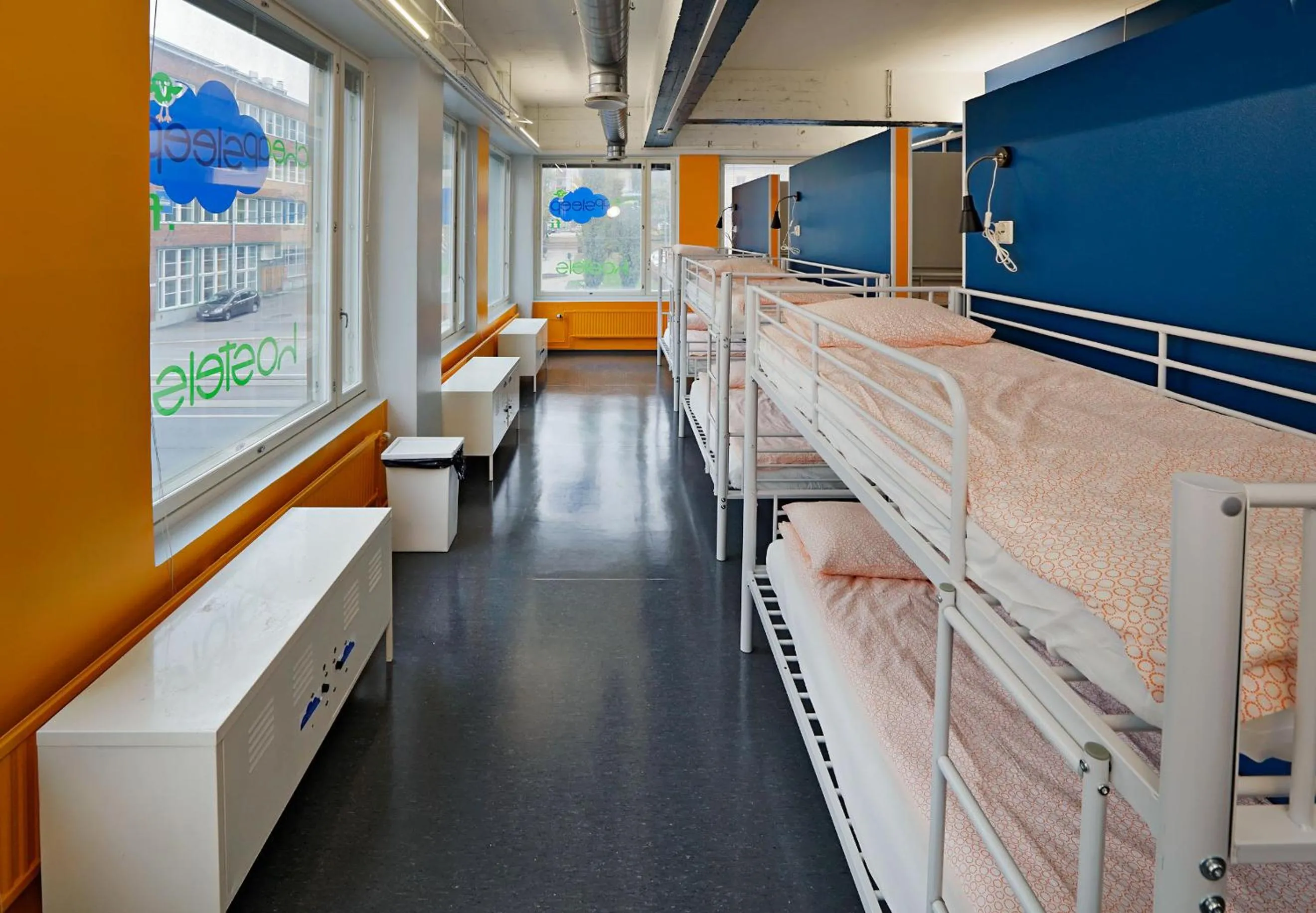 bunk bed in CheapSleep Hostel Helsinki
