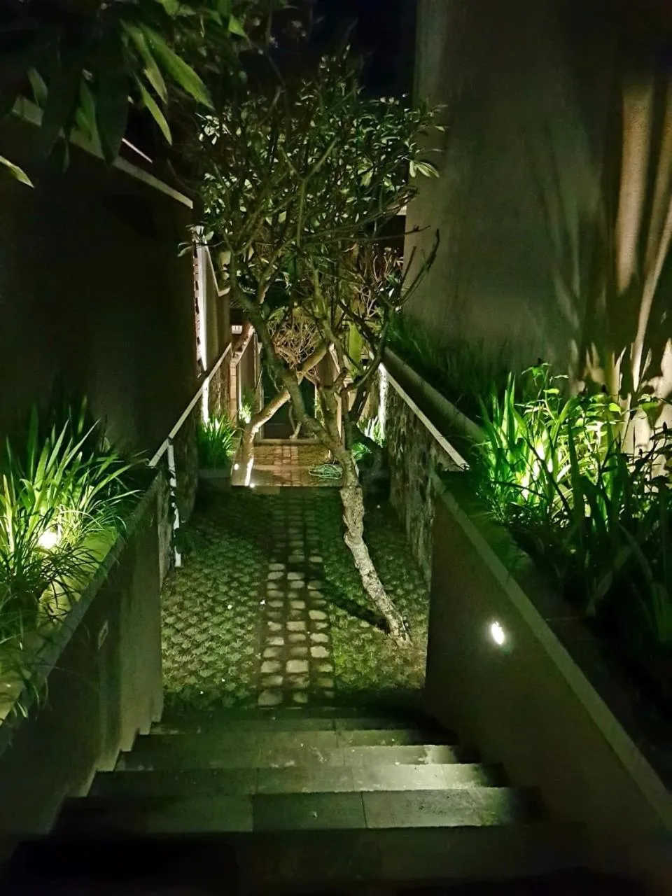 Garden in Annupuri Villas Bali