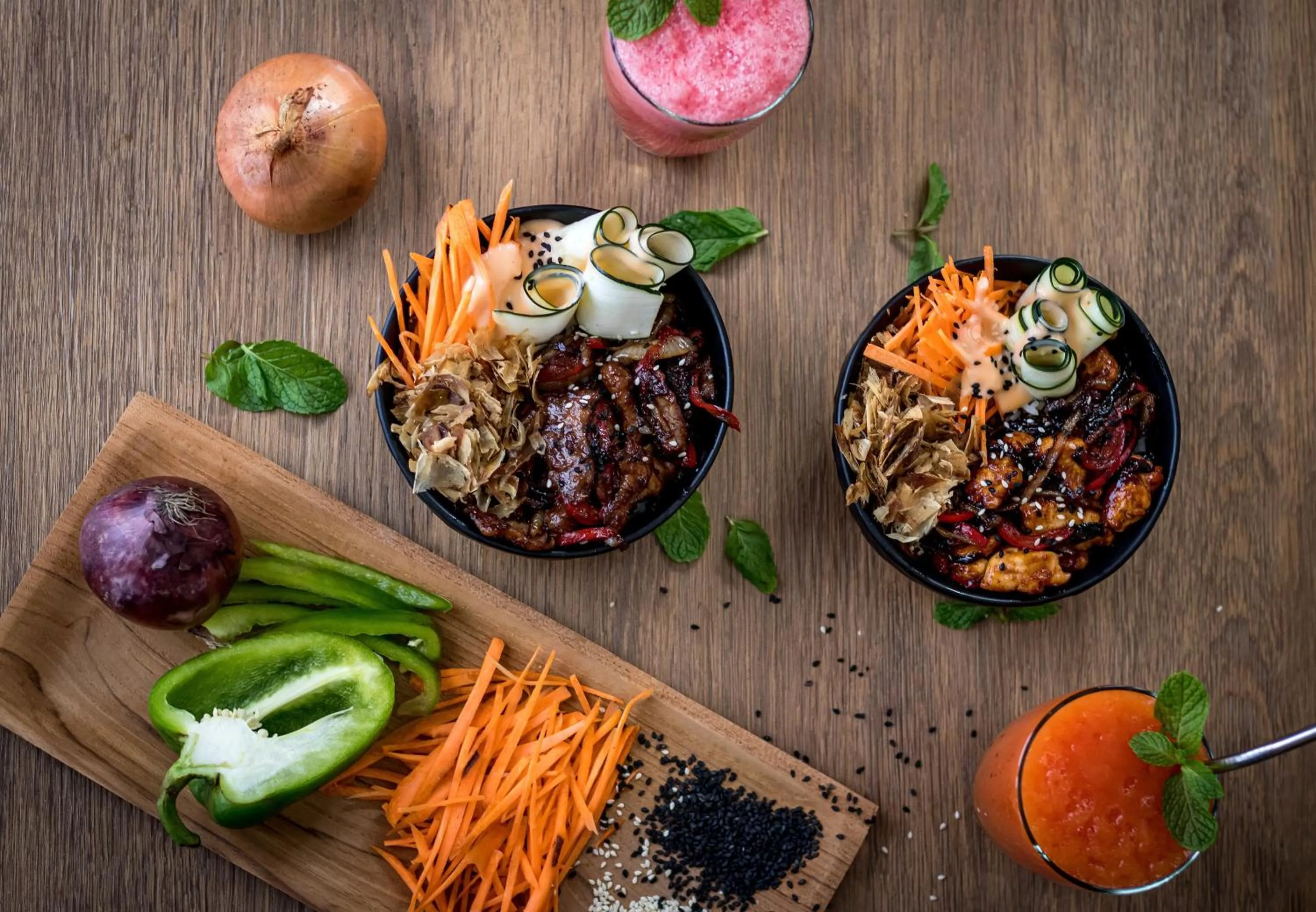 Restaurant/places to eat in Annupuri Villas Bali