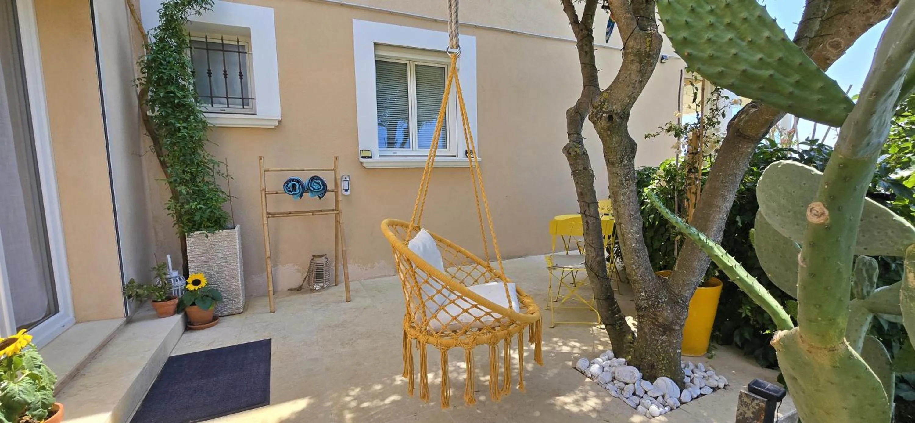 View (from property/room) in Le Nid Bleu