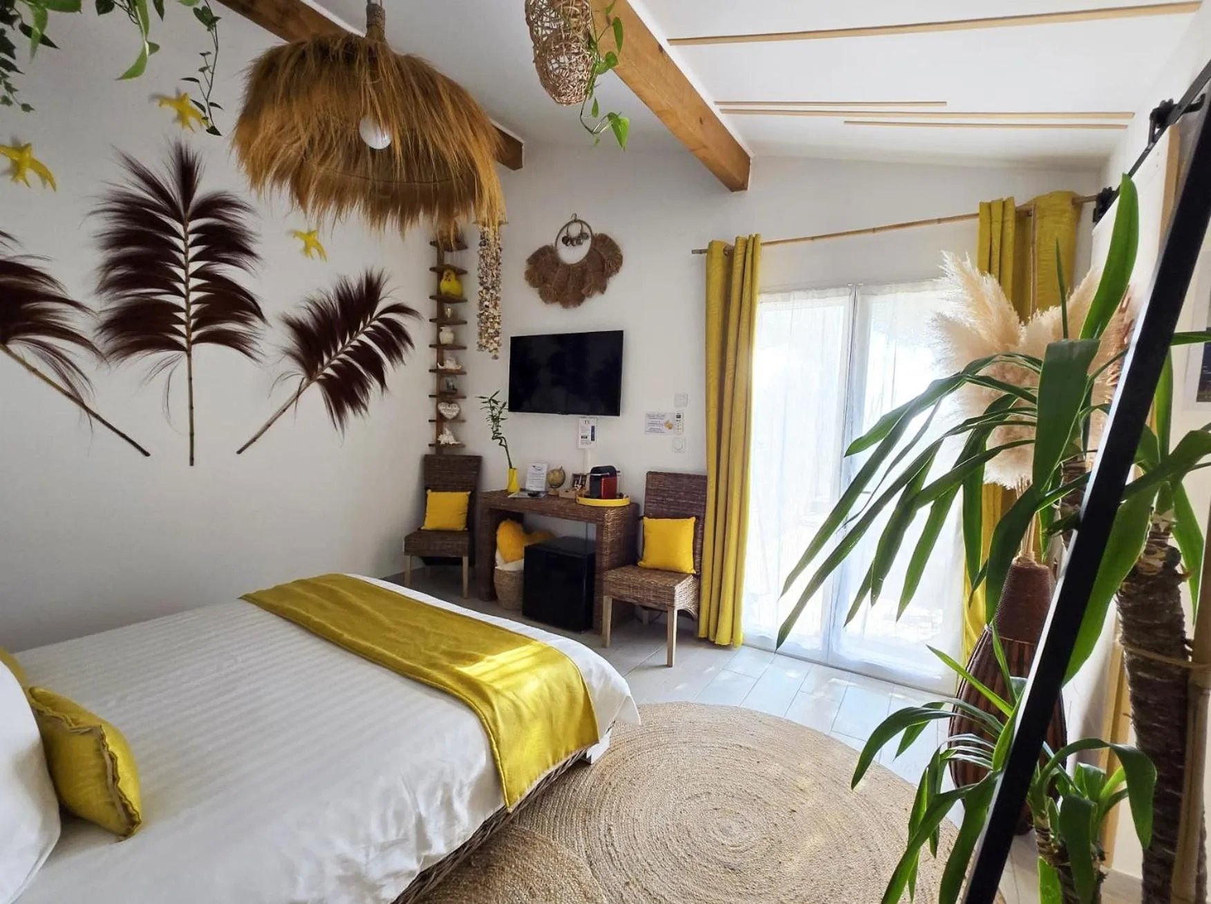 Bedroom in Le Nid Bleu