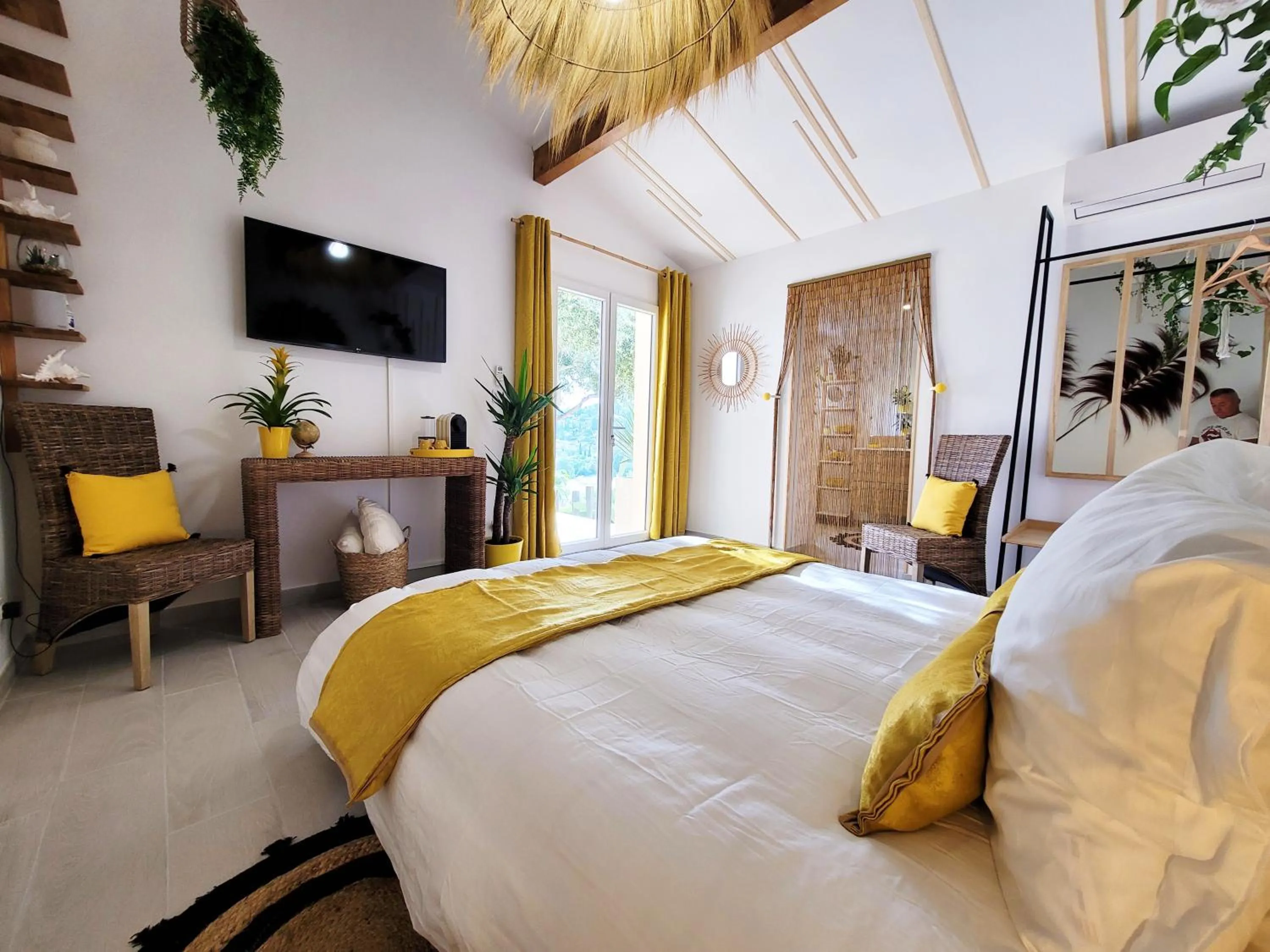 Bedroom in Le Nid Bleu