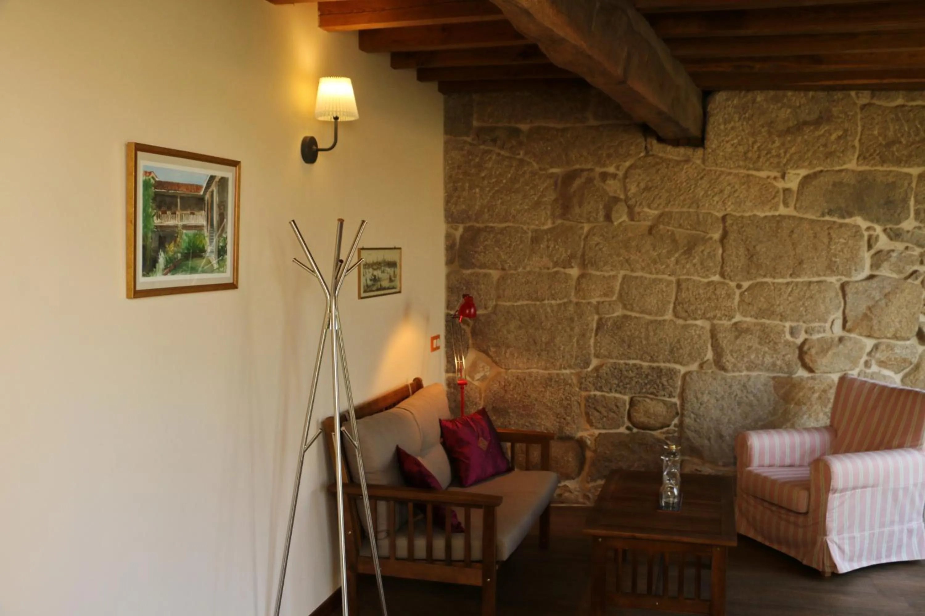 Living room in Pazo de Chaioso Ribeira Sacra