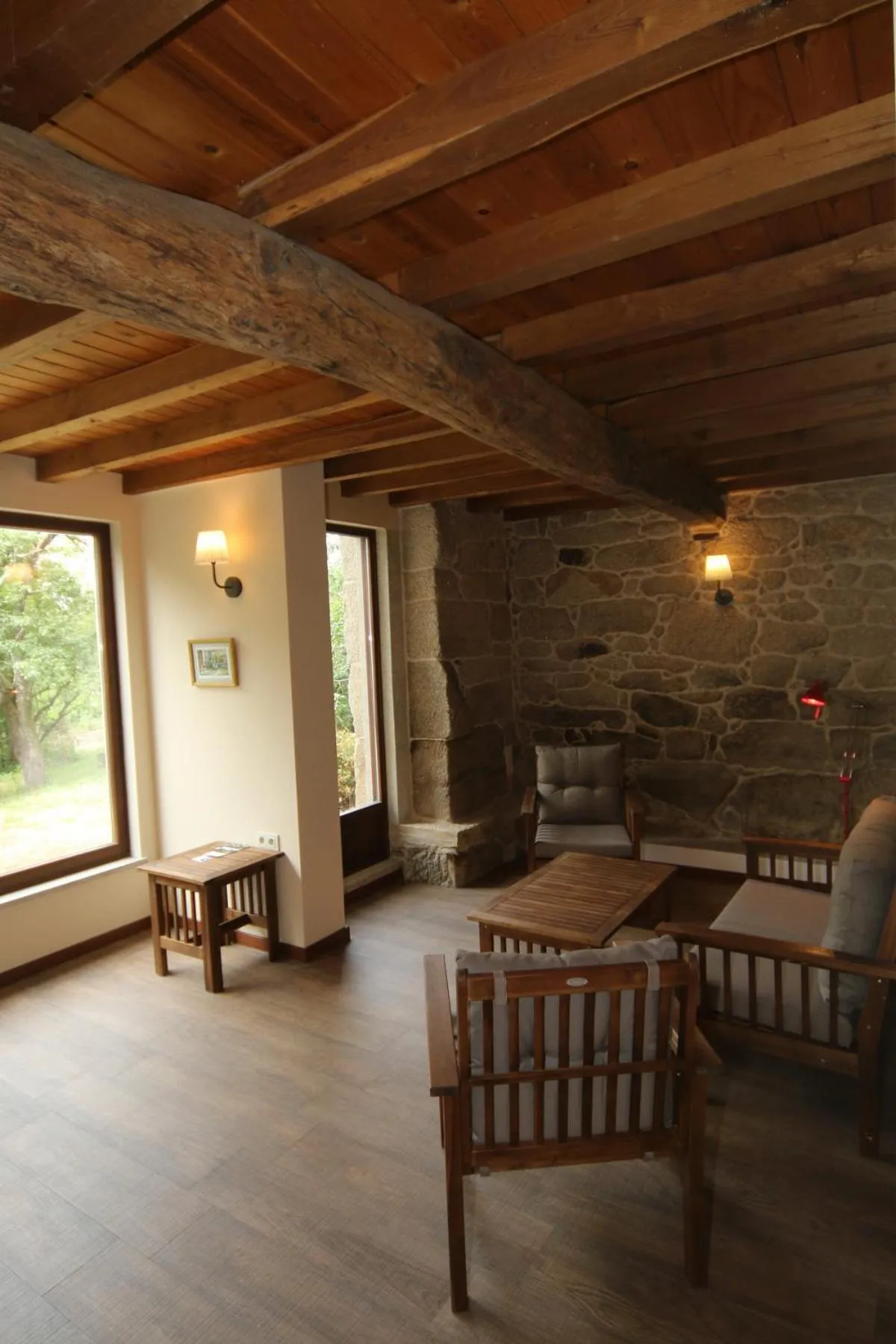 Living room in Pazo de Chaioso Ribeira Sacra