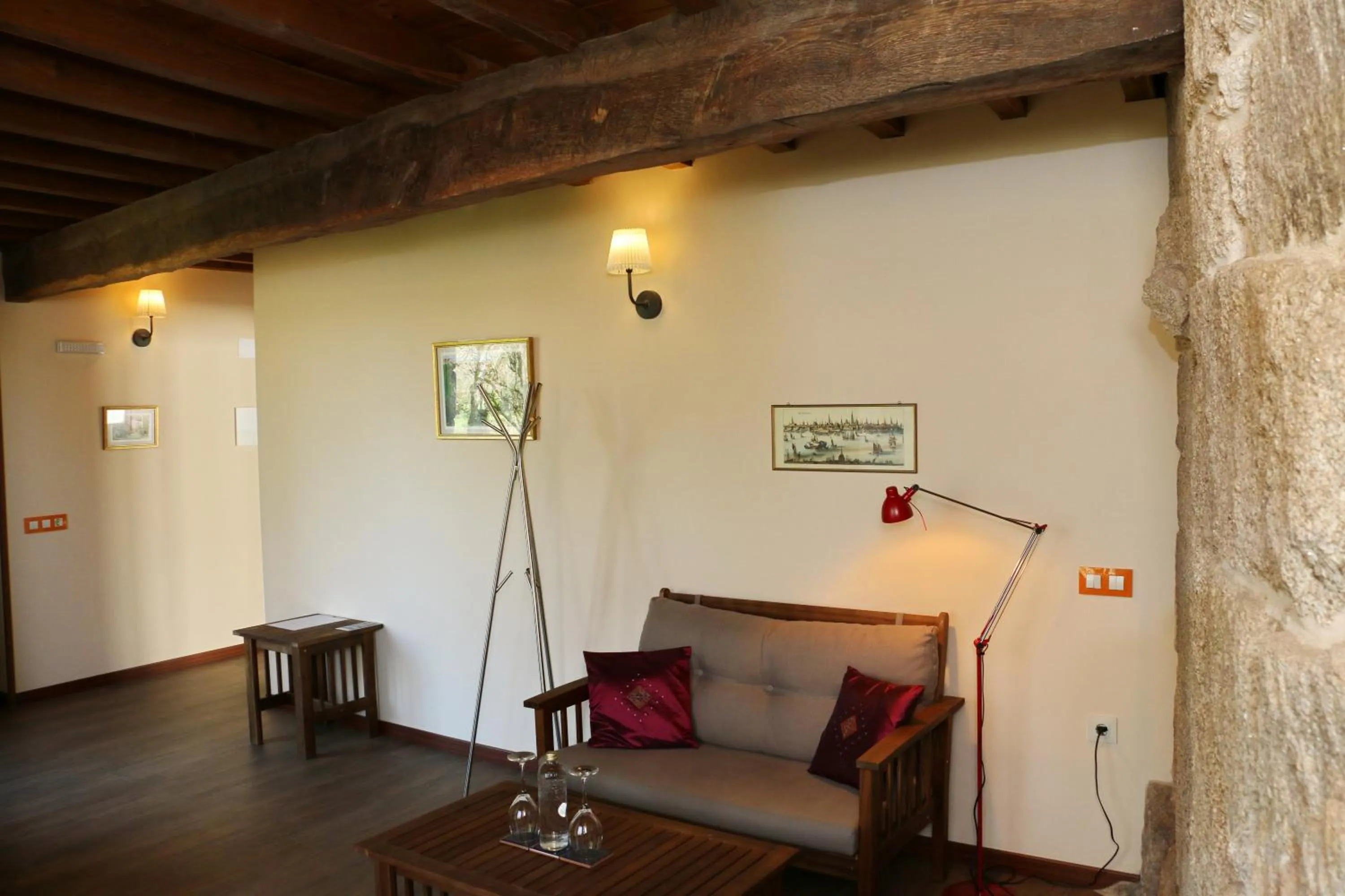 Living room in Pazo de Chaioso Ribeira Sacra