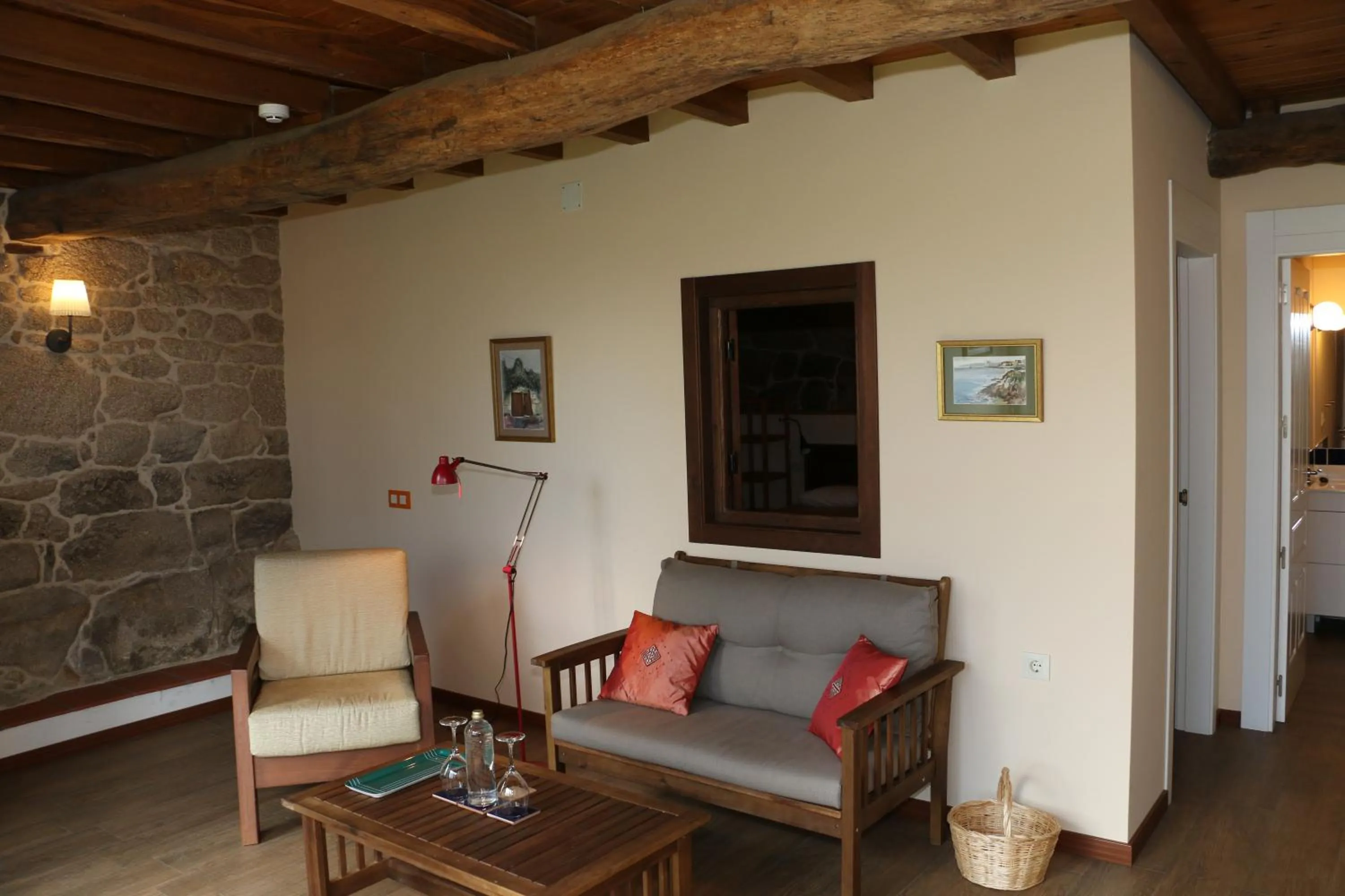 Living room in Pazo de Chaioso Ribeira Sacra